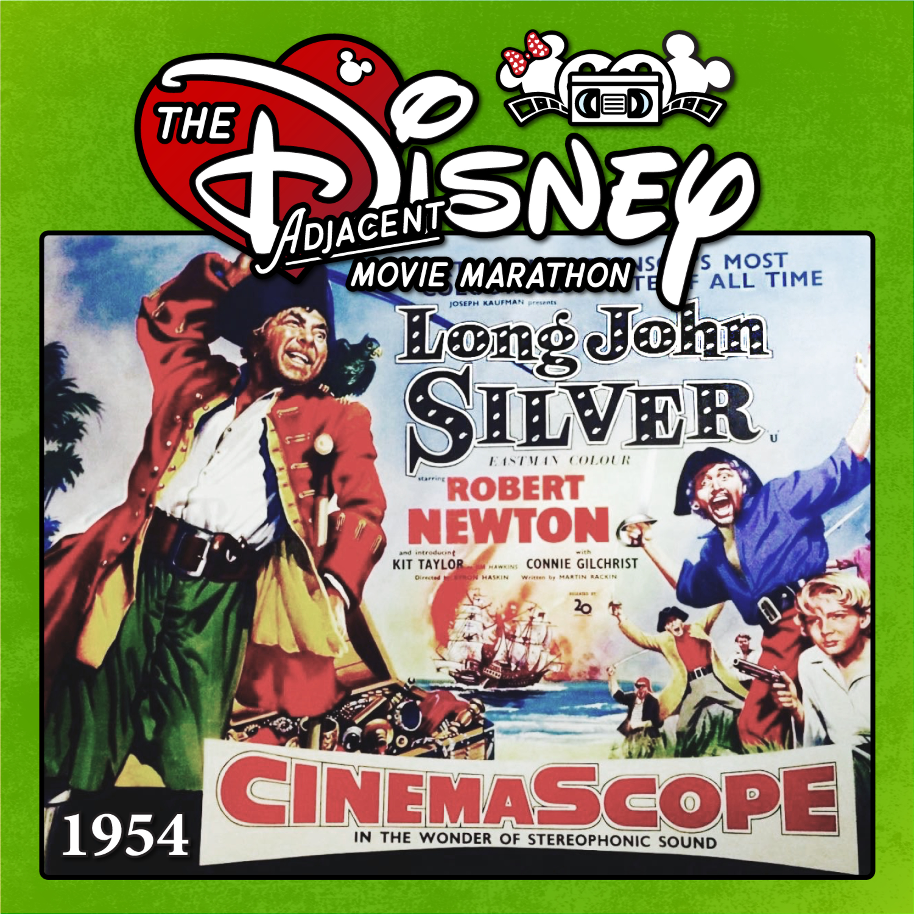 Long John Silver - 1954 Unofficial Treasure Island Sequel - With Mark Brown episode artwork