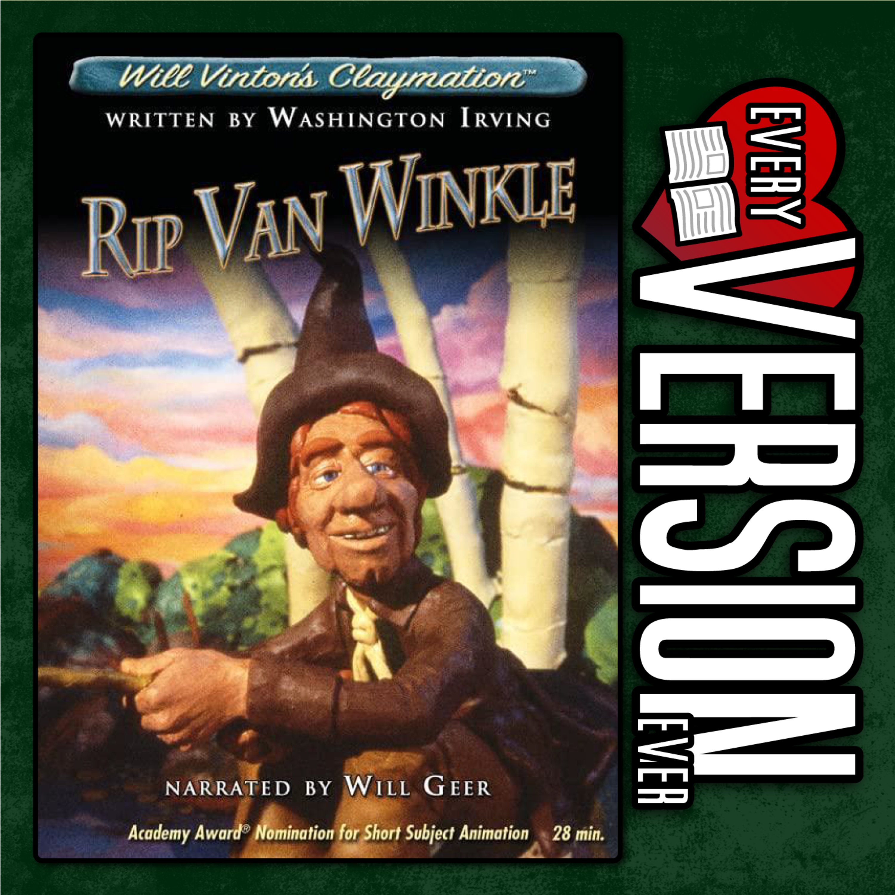 Will Vinton's Rip Van Winkle - 1978 Claymation Film - With Phantomwise & Eli Sanza episode artwork