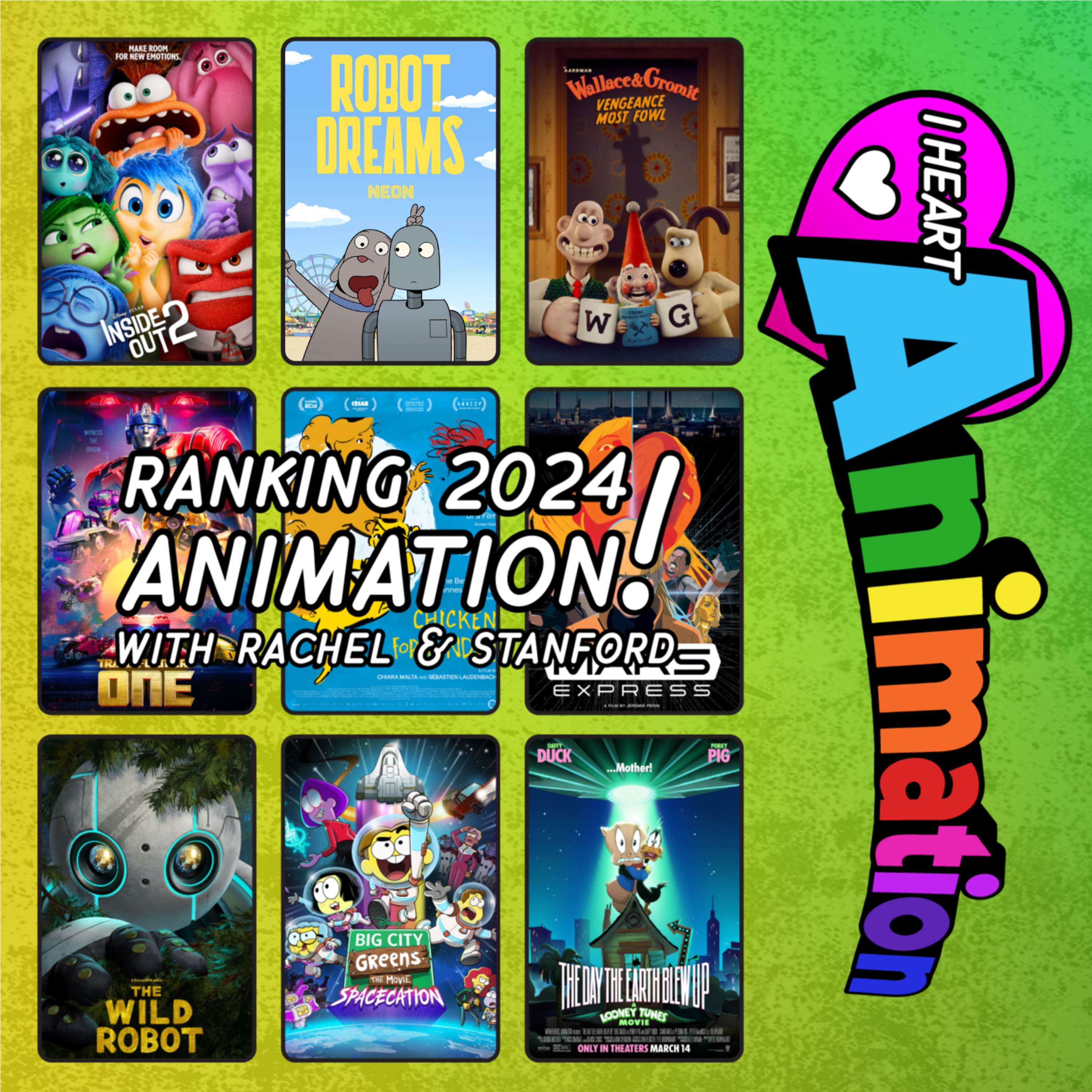 2024 Animation Ranking - Part 2 - With Rachel Wagner & Stanford Clark episode artwork