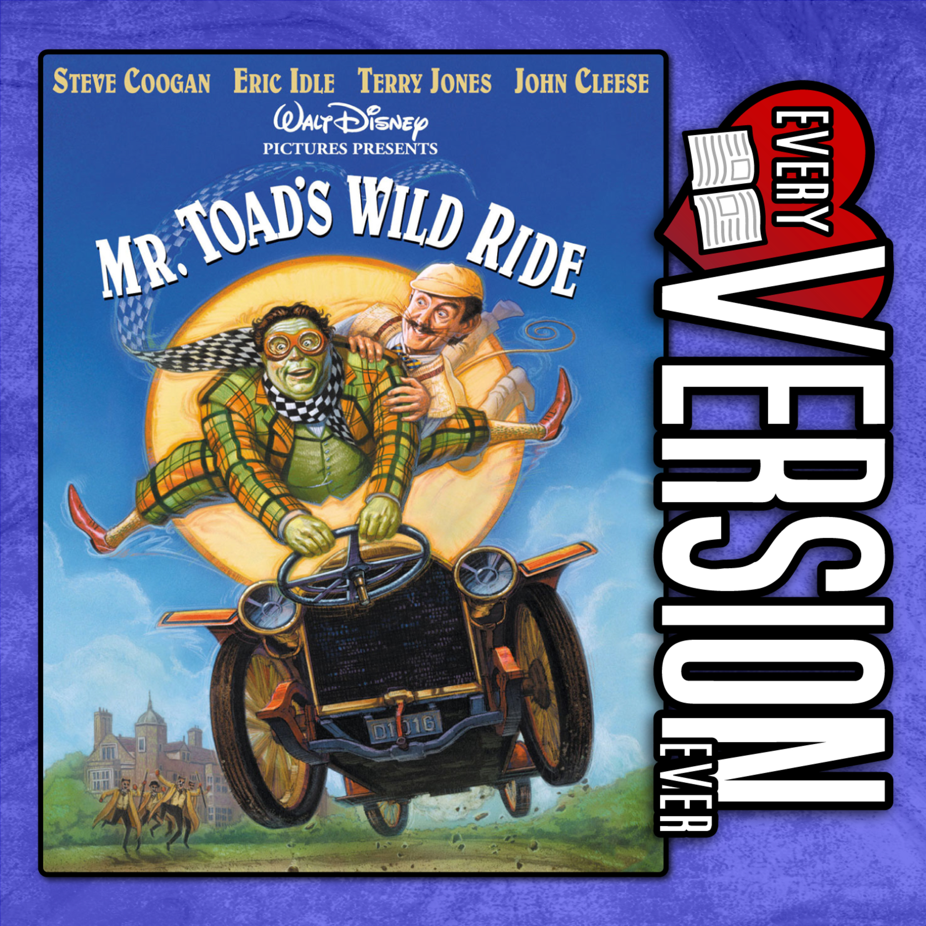Mr. Toad's Wild Ride - AKA The "Monty Python" Wind in the Willows - 1996 Film - With Trivial Theater episode artwork