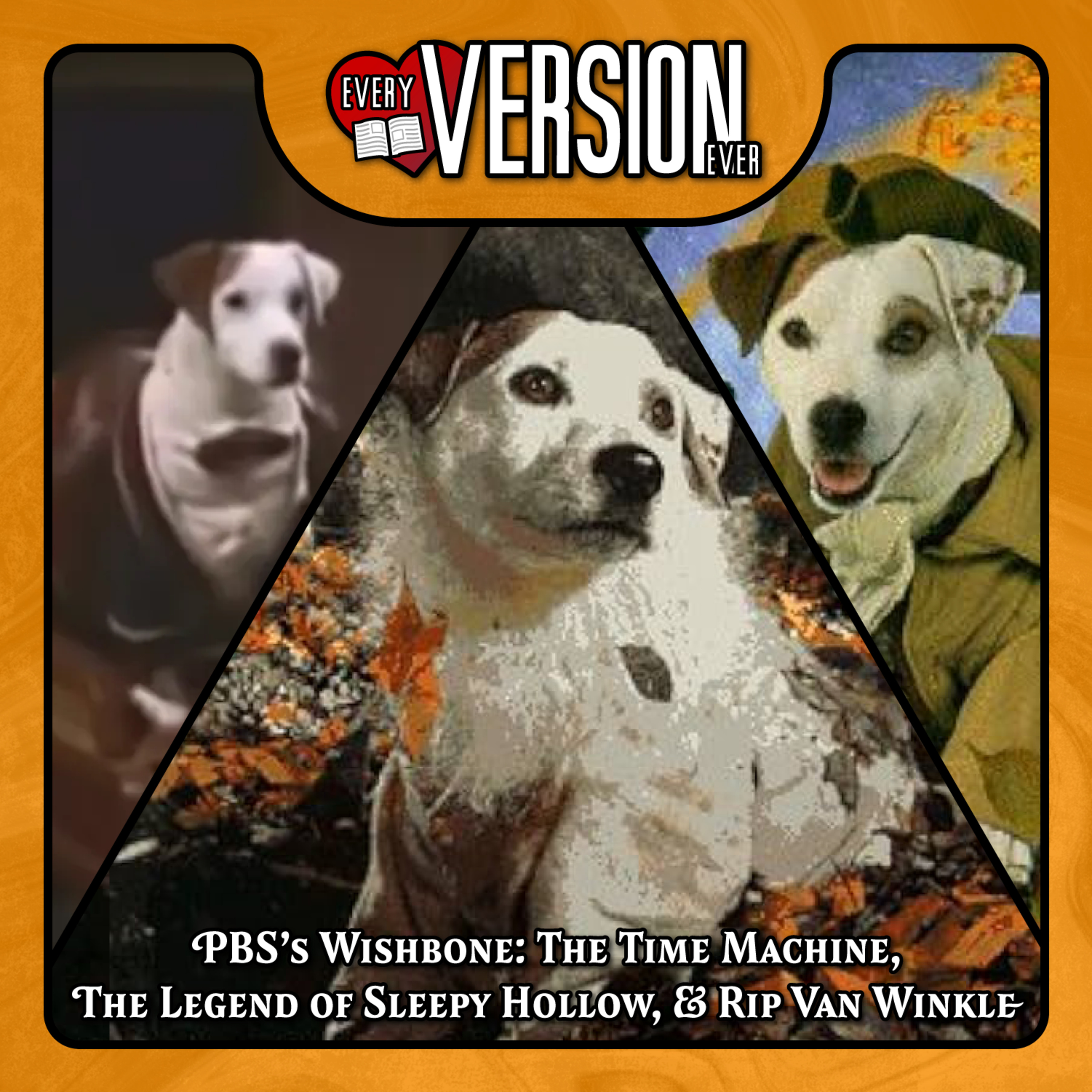 PBS Nostalgia Podcast - Wishbone & More! Sleepy Hollow, Rip Van Winkle, & The Time Machine! - With Mark & Sarah episode artwork
