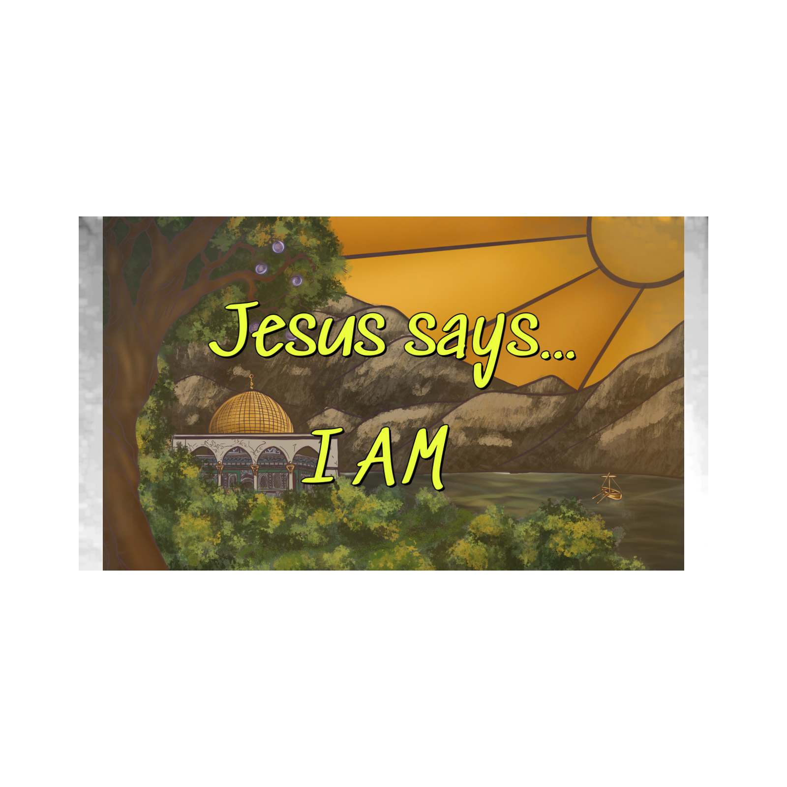 Jesus says... I AM episode artwork