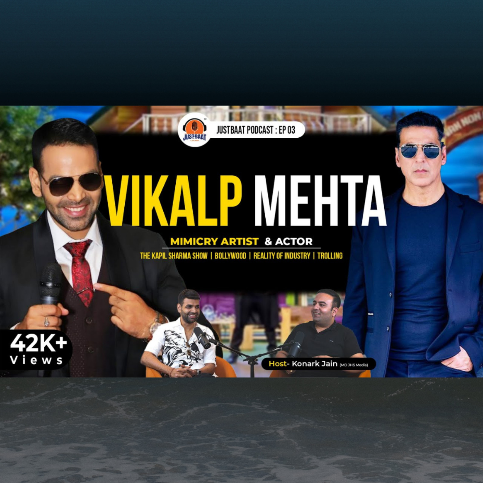 Kapil Sharma se mene Ye Seekha - Vikalp Mehta (Sasta Akshay Kumar) | Konark Jain