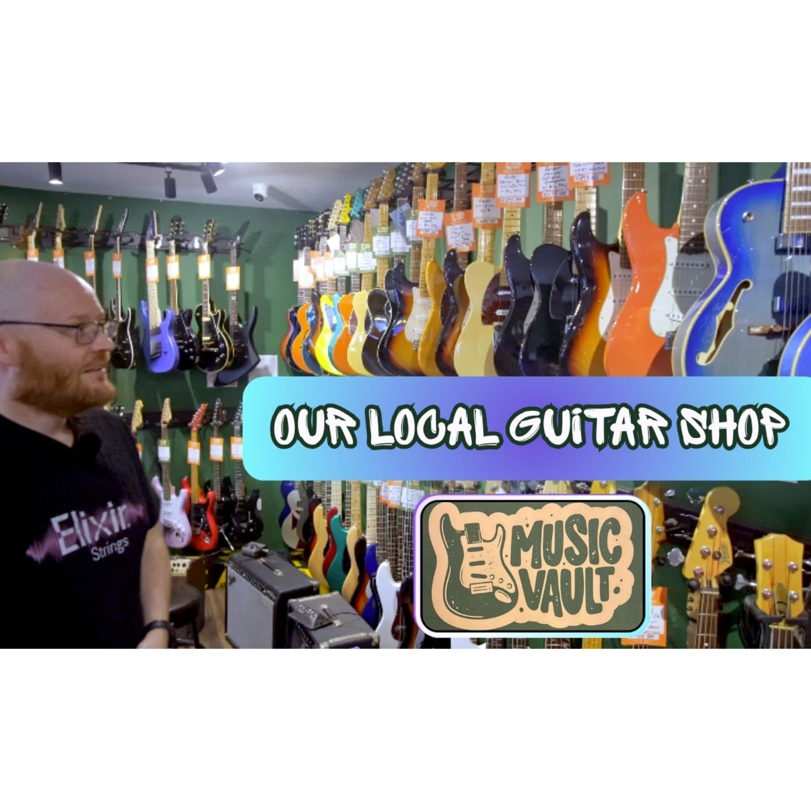 Audio Podcast  - The Music Vault - Can Guitar shops survive