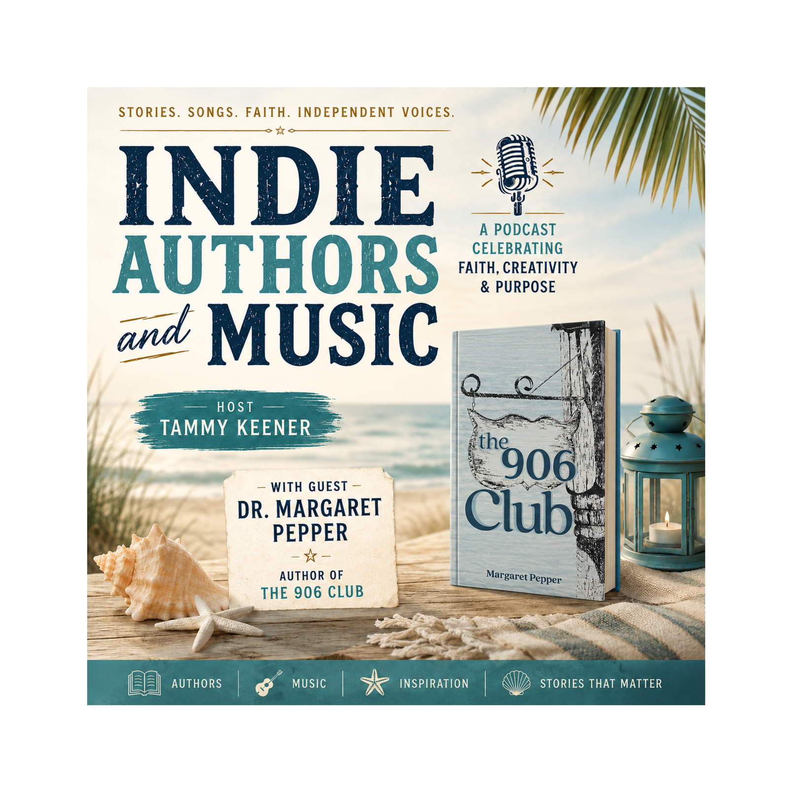 Indie Authors and Music with Dr Margaret Pepper episode artwork