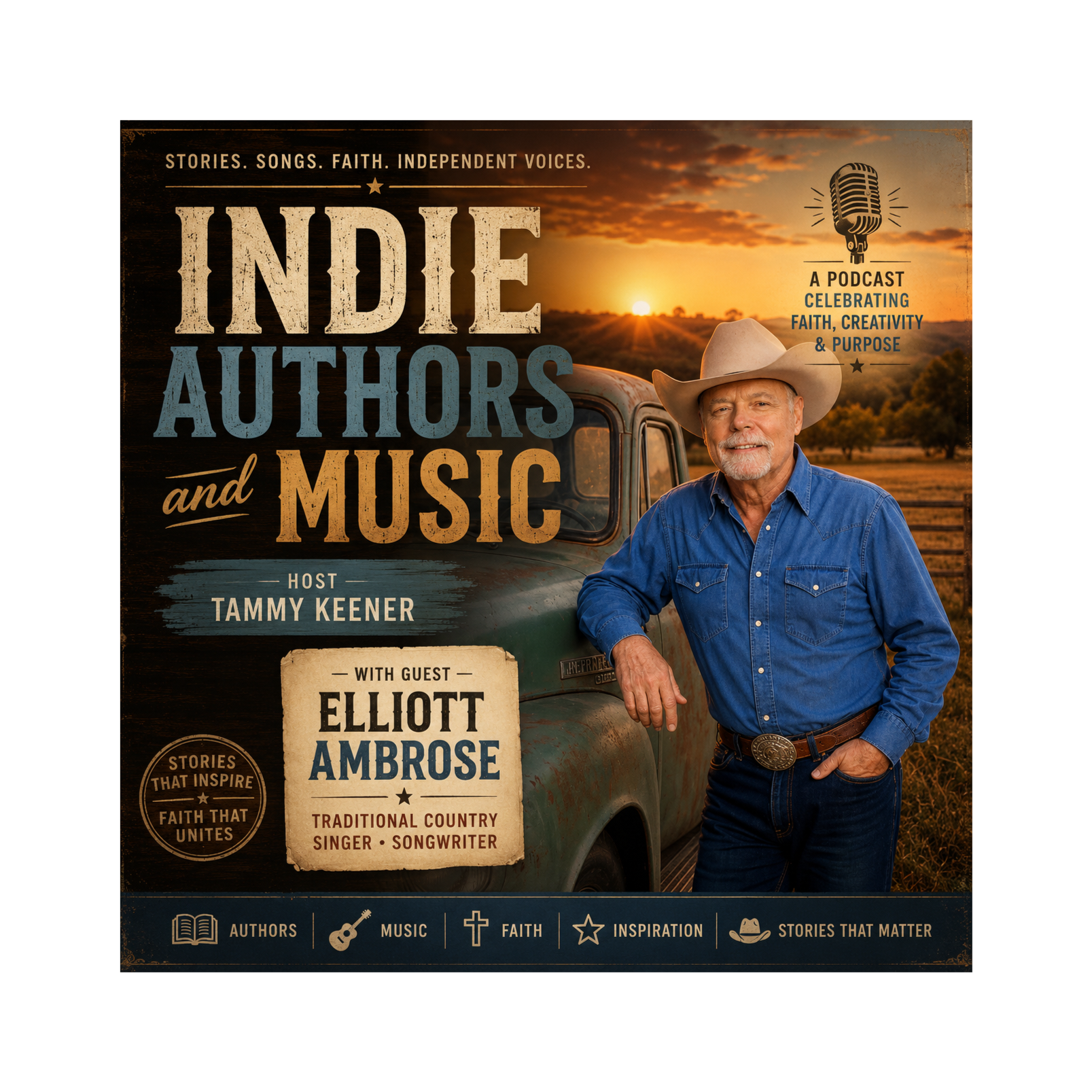 Indie Authors and Music Interview with Elliott Ambrose episode artwork