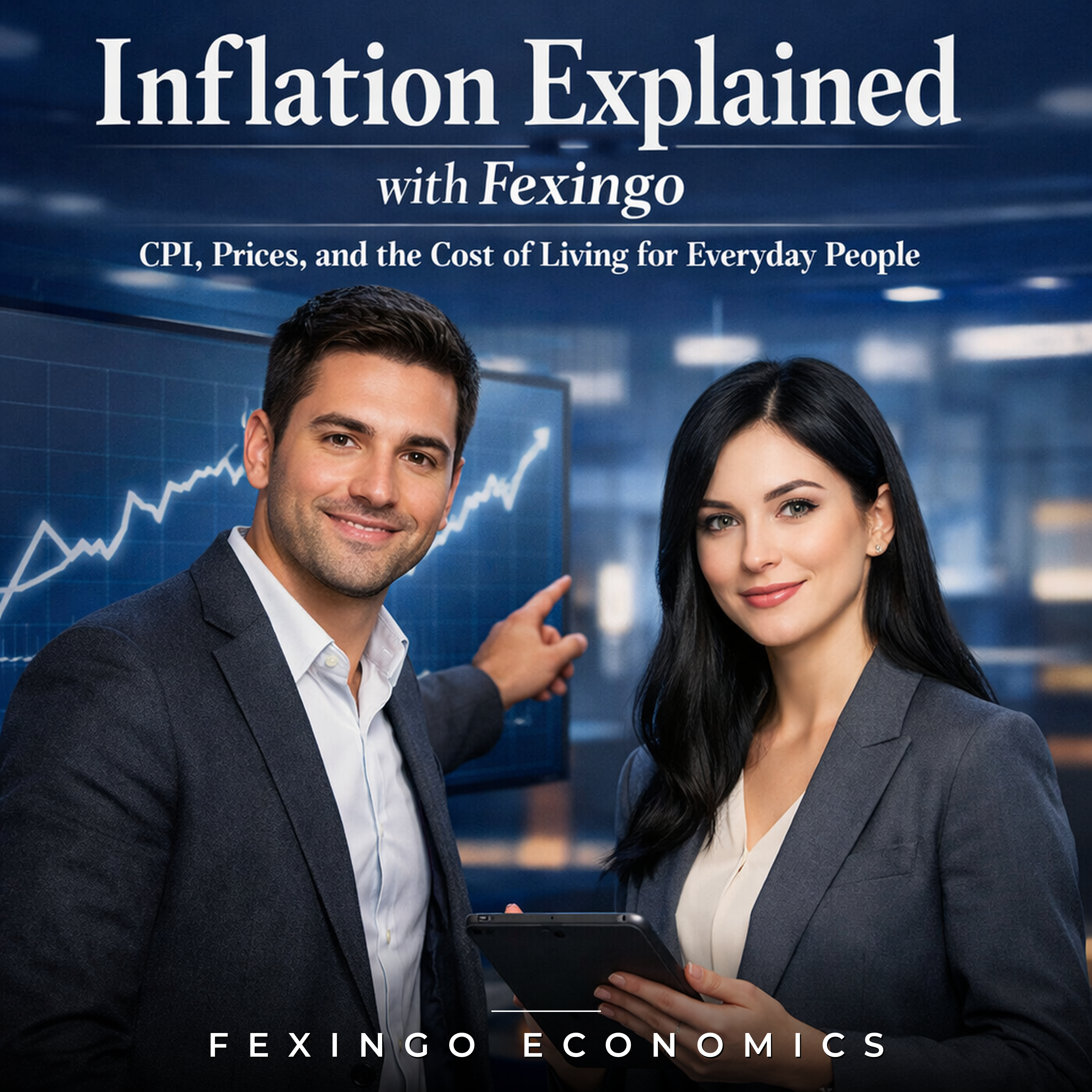 Inflation Explained with Fexingo: CPI, Prices, and the Cost of Living for Everyday People podcast artwork