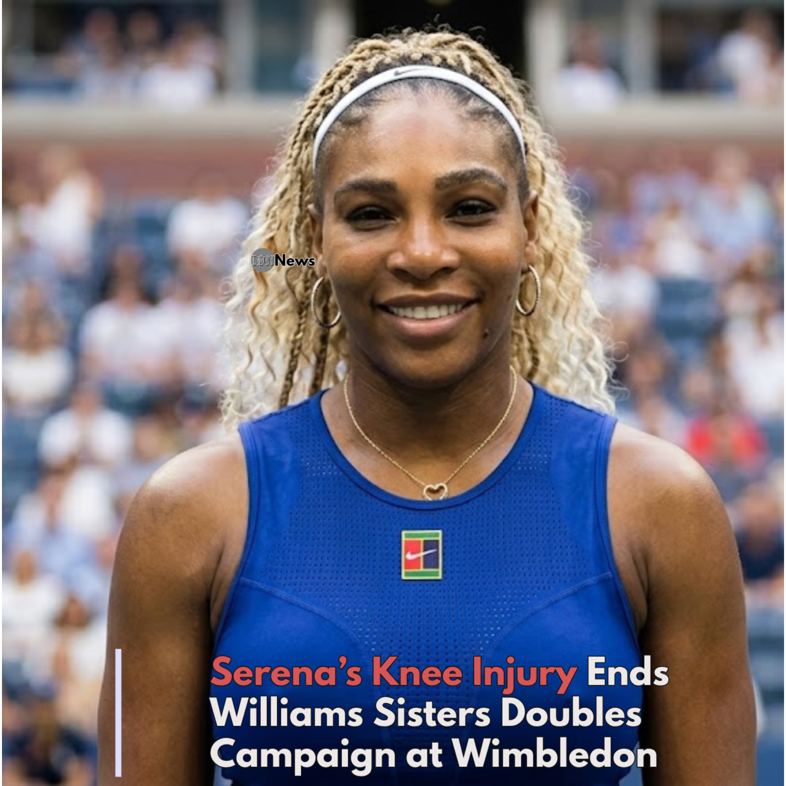 Serena’s Knee Injury Ends Williams Sisters Doubles Campaign at Wimbledon episode artwork