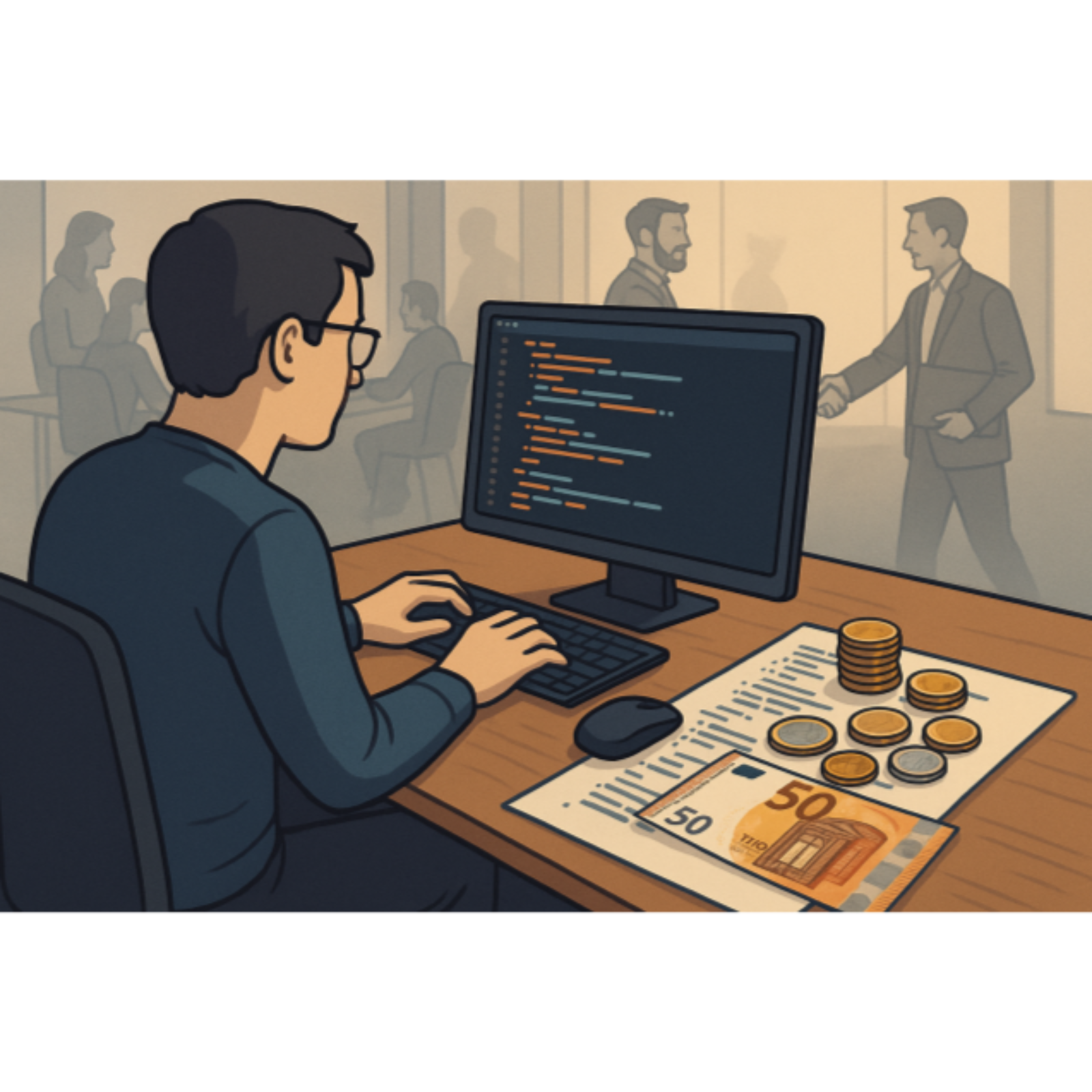 Was kostet eine Codezeile in der Softwareentwicklung, differenziert nach Juniorentwickler, Seniorentwickler und Senior Freelancer? episode artwork
