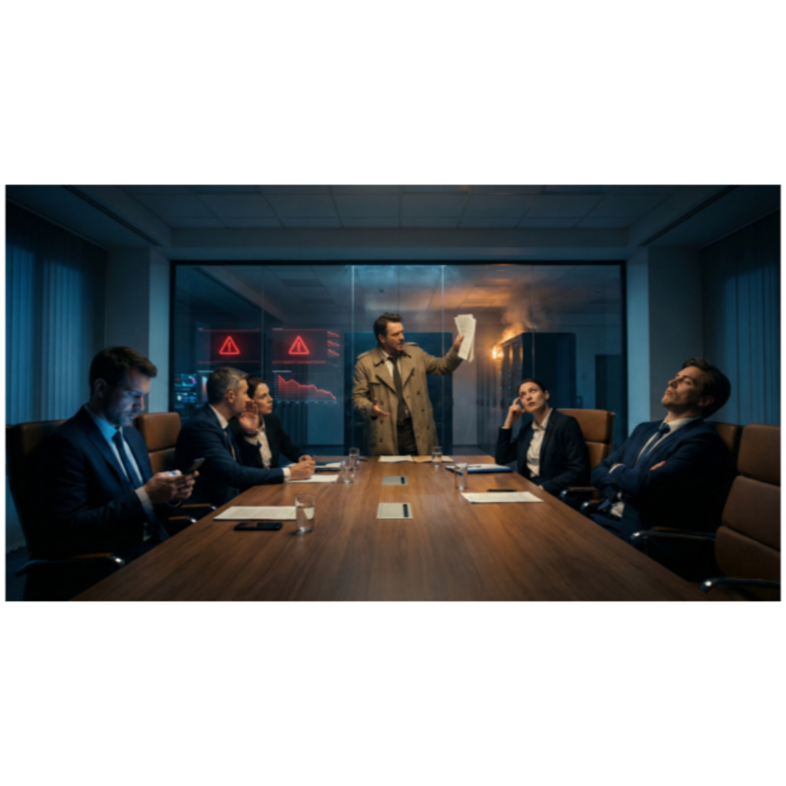 Wenn Warnungen als Eigeninteresse vom Management abgetan werden. episode artwork