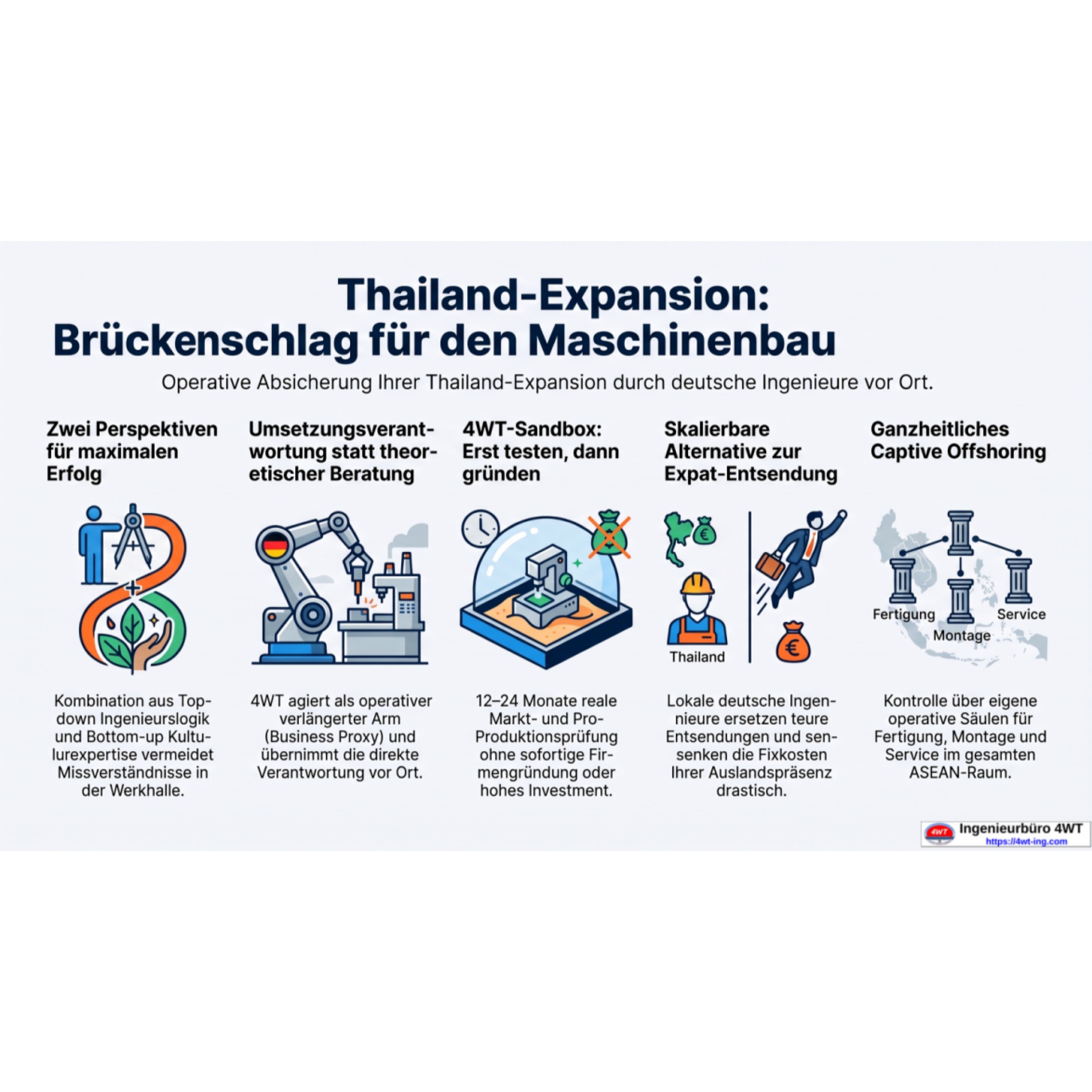 Brückenschlag im Maschinenbau: Wie DACH-Unternehmen in Thailand operativ erfolgreich expandieren. episode artwork