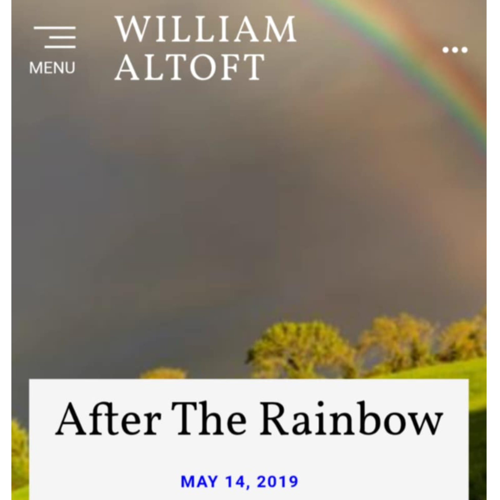Poem #35 - After The Rainbow