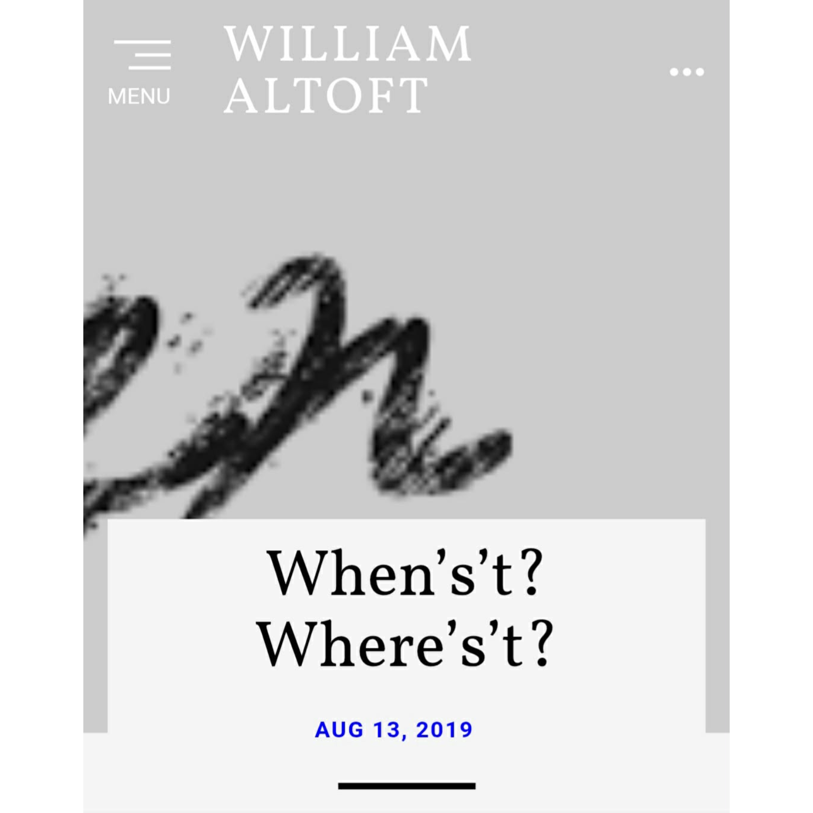 Poem #67 - When’s’t? Where’s’t? episode artwork