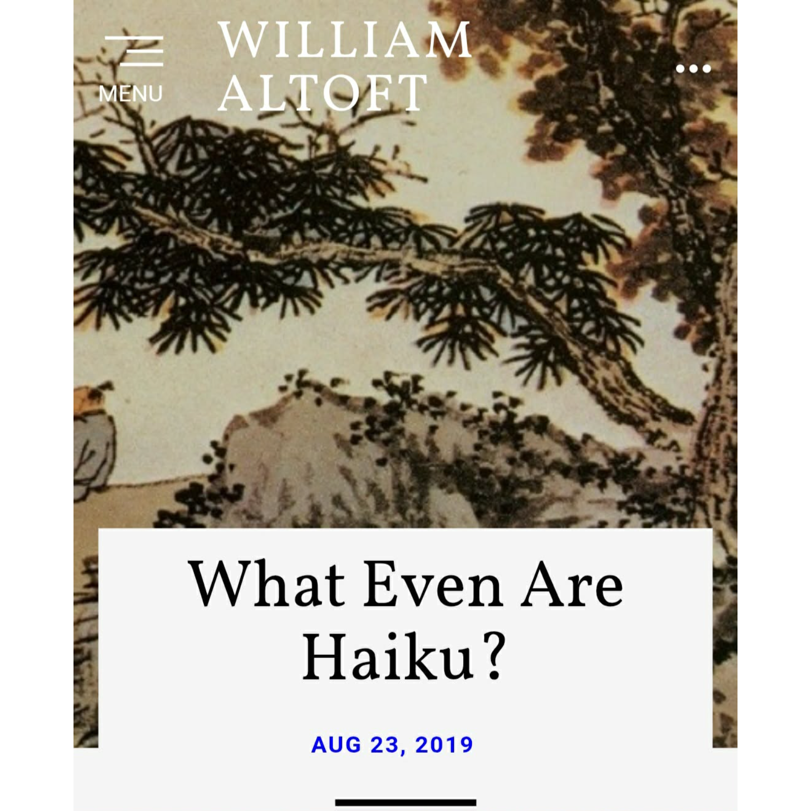 Poem #75 - What Even Are Haiku? episode artwork