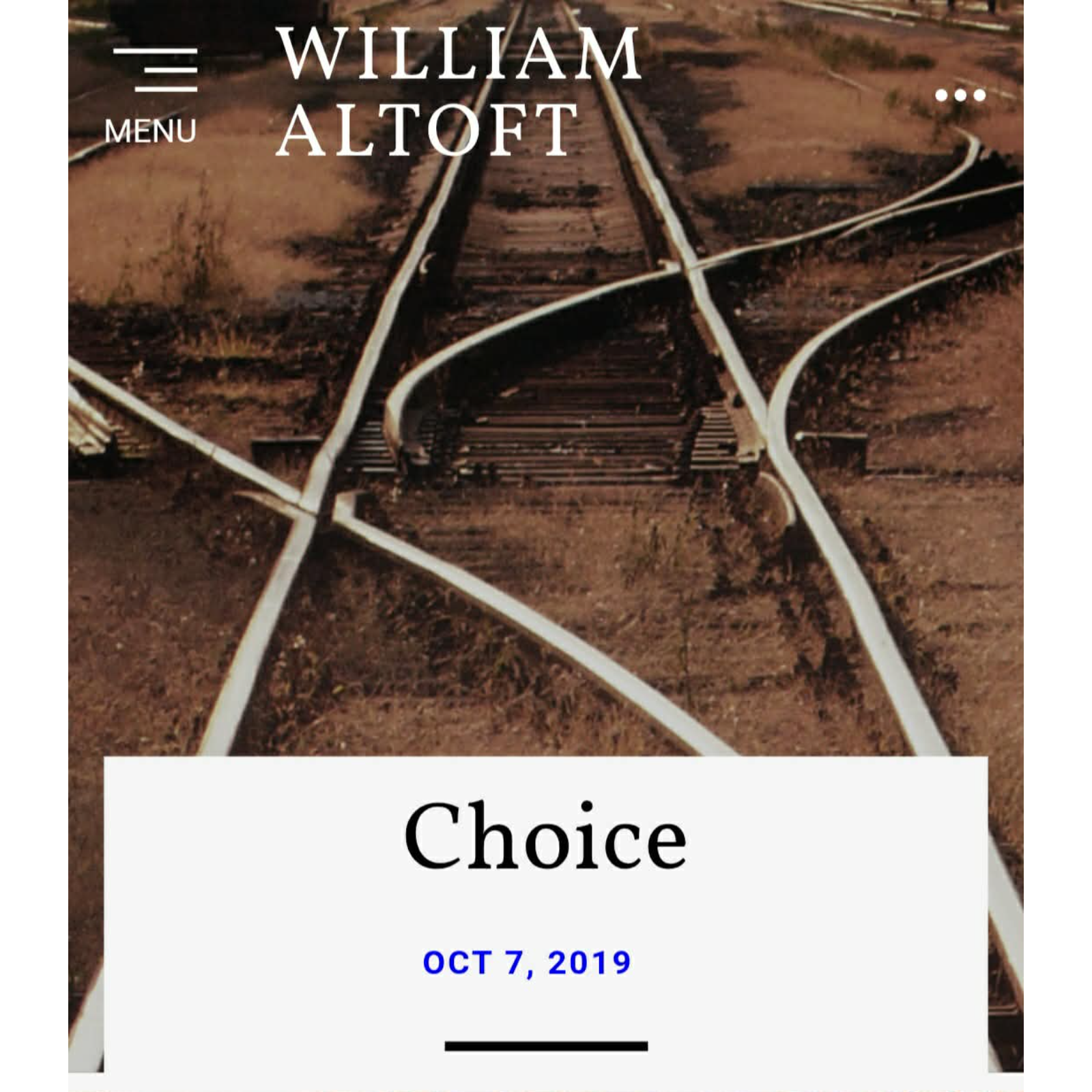 Poem #107 - Choice episode artwork