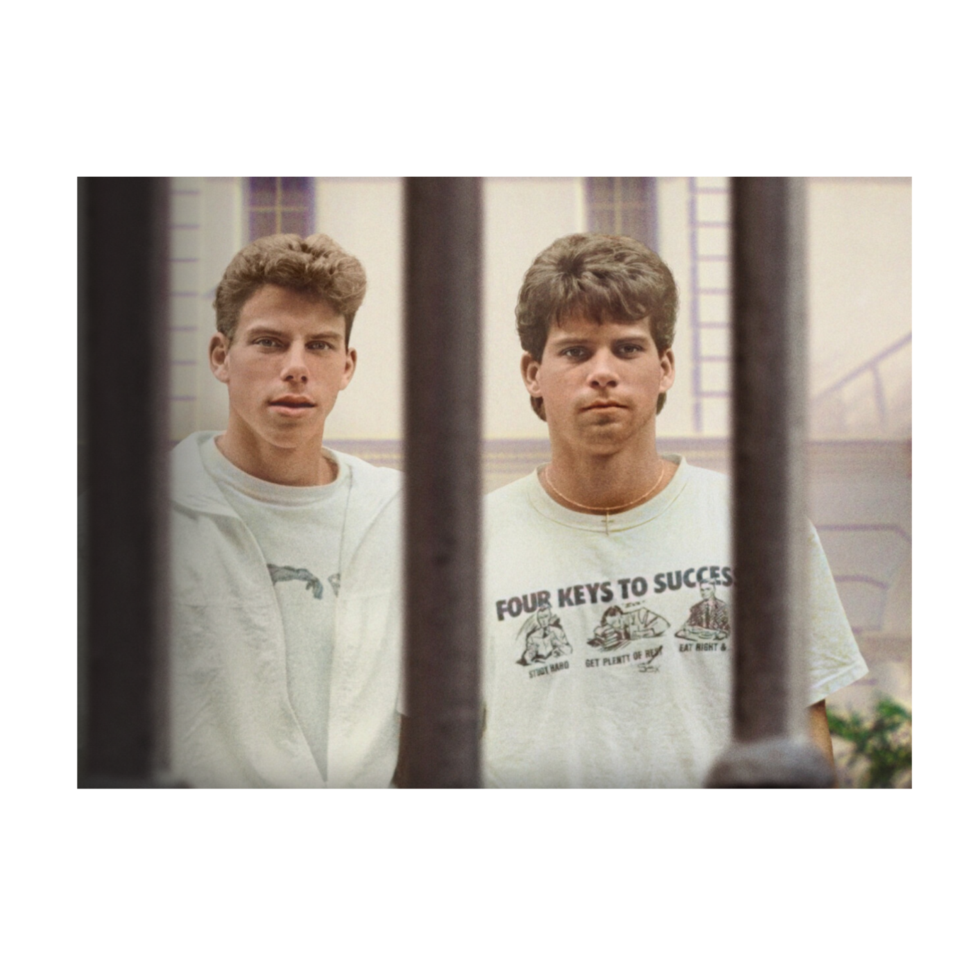Hear it from the inside about the Menendez bros episode artwork