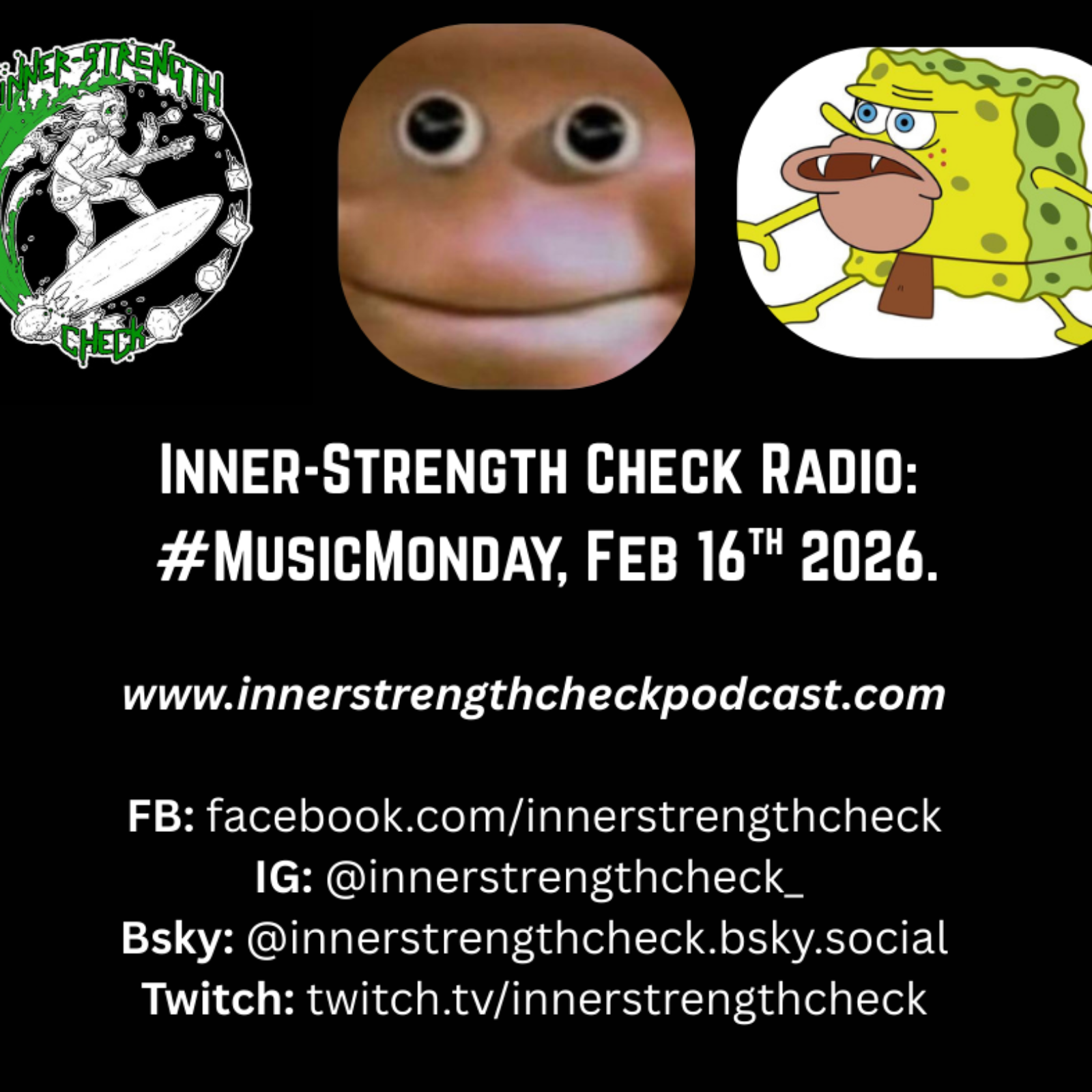 [#MusicMondays/Heavy News]: Inner-Strength Check Radio, 16.02.25. episode artwork