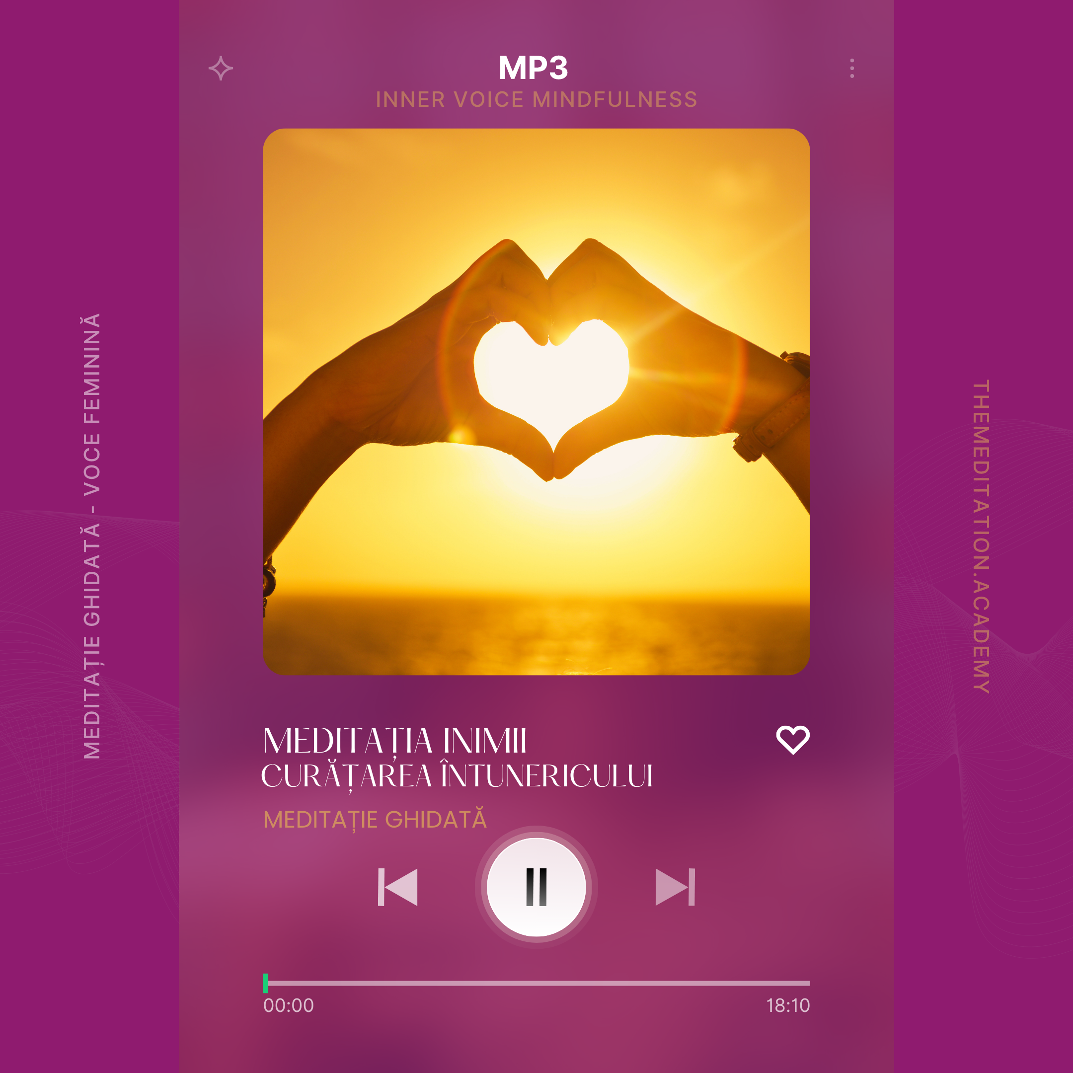 Meditație ghidată - Curățarea inimii de întuneric – Eliberarea programelor nevăzute episode artwork