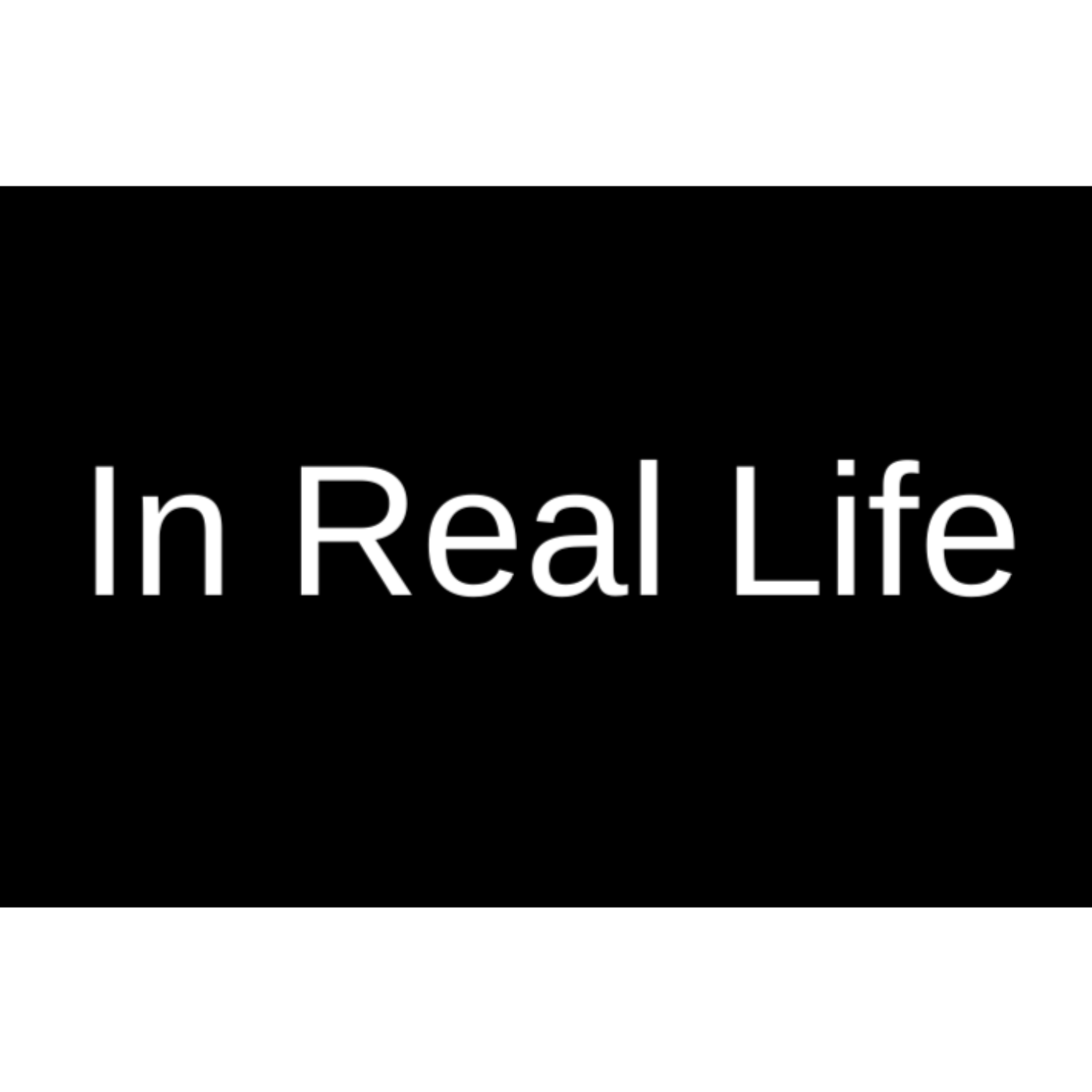 In Real Life With Evan Halperin