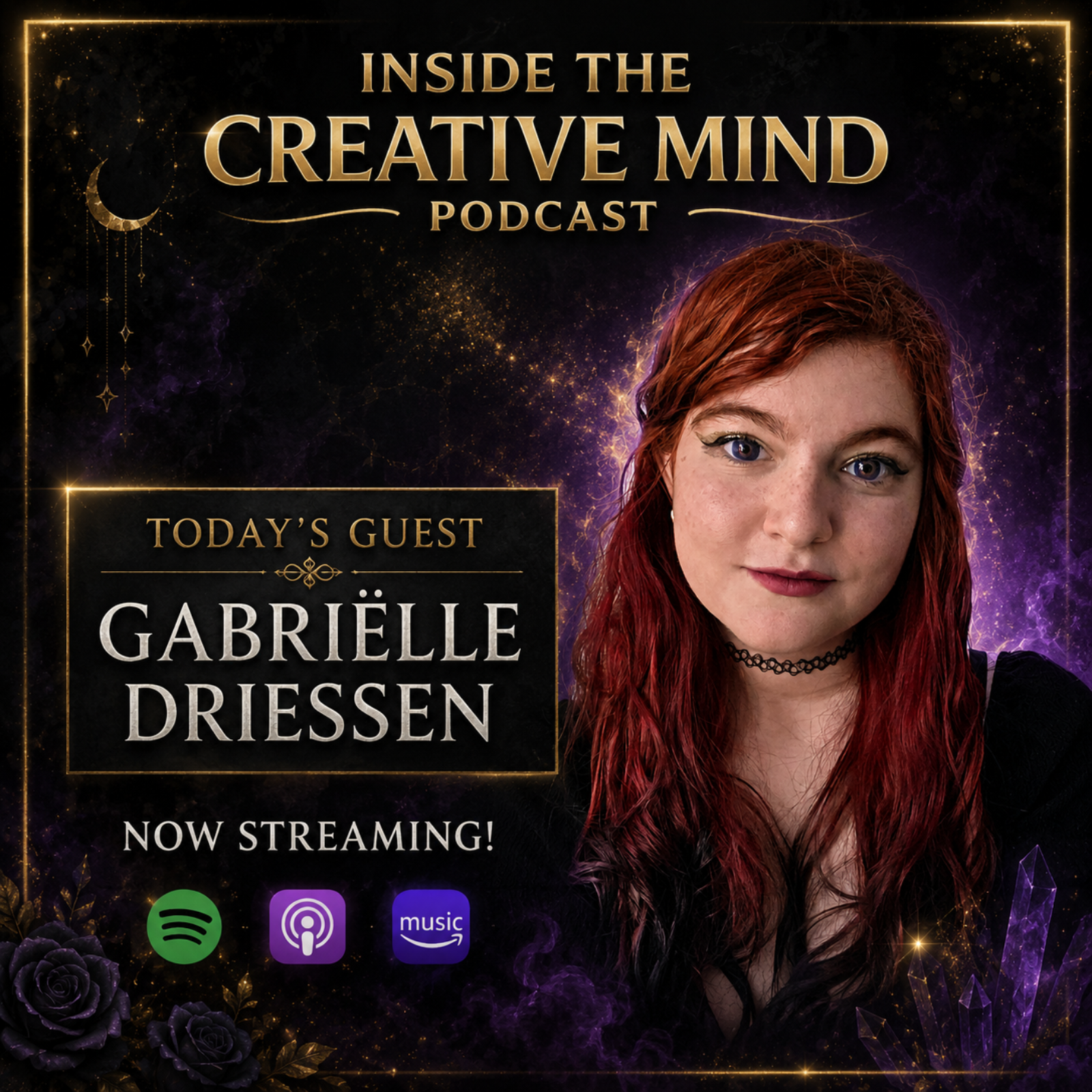 Gothic Symphonic Dark Metal Artist Gabriëlle Driessen episode artwork