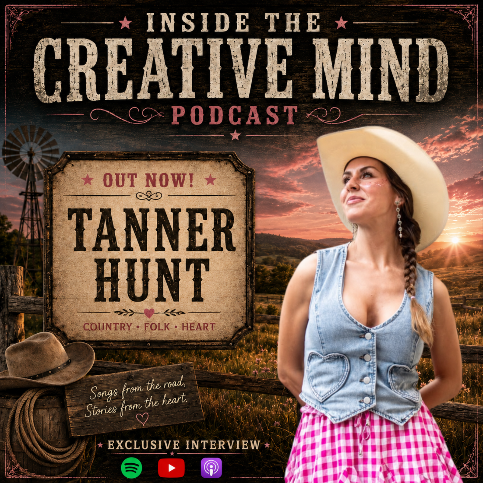 Fresh Paint, Old Strings, and Stories from the Heart with Tanner Hunt episode artwork