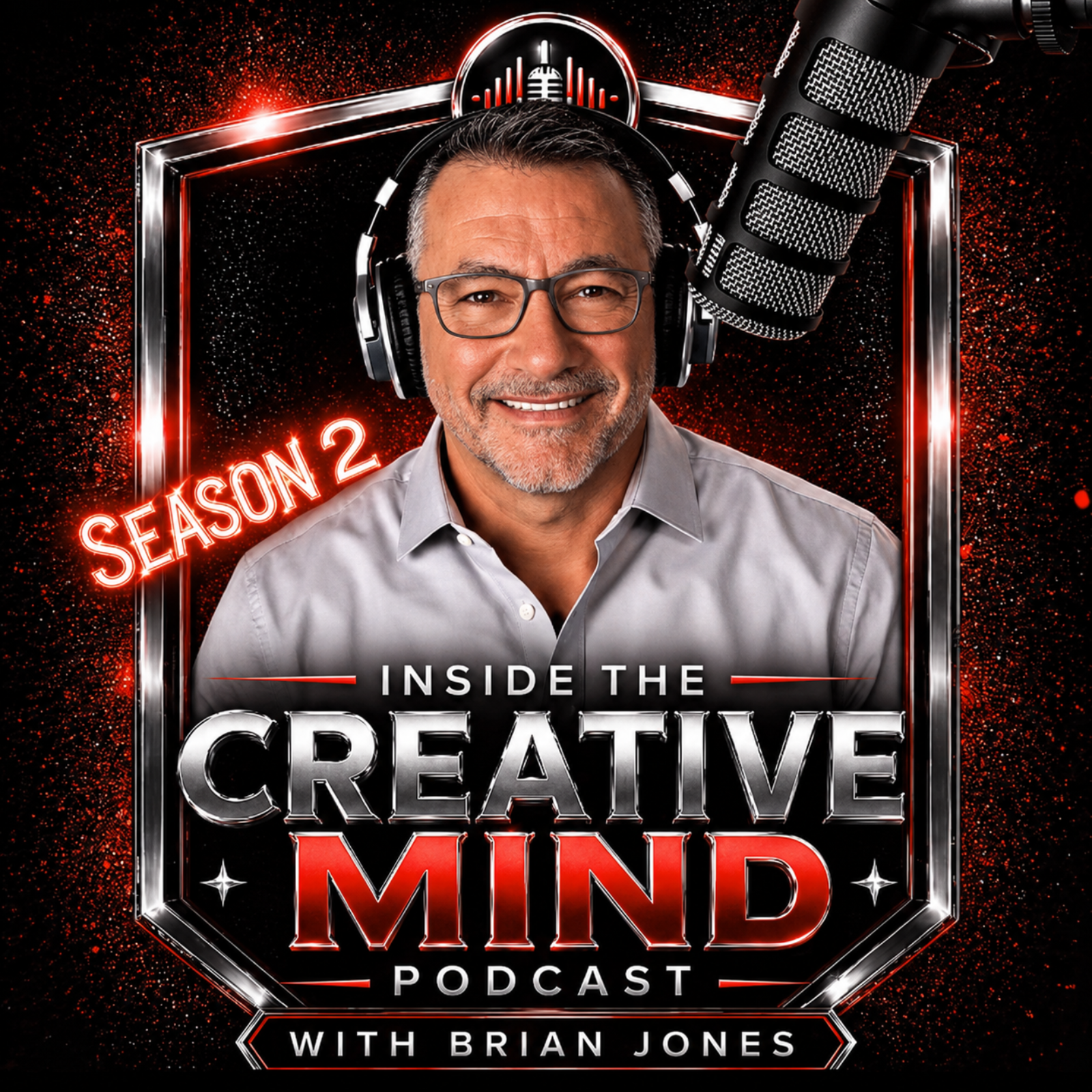 Inside the Creative Mind with Brian Jones podcast artwork