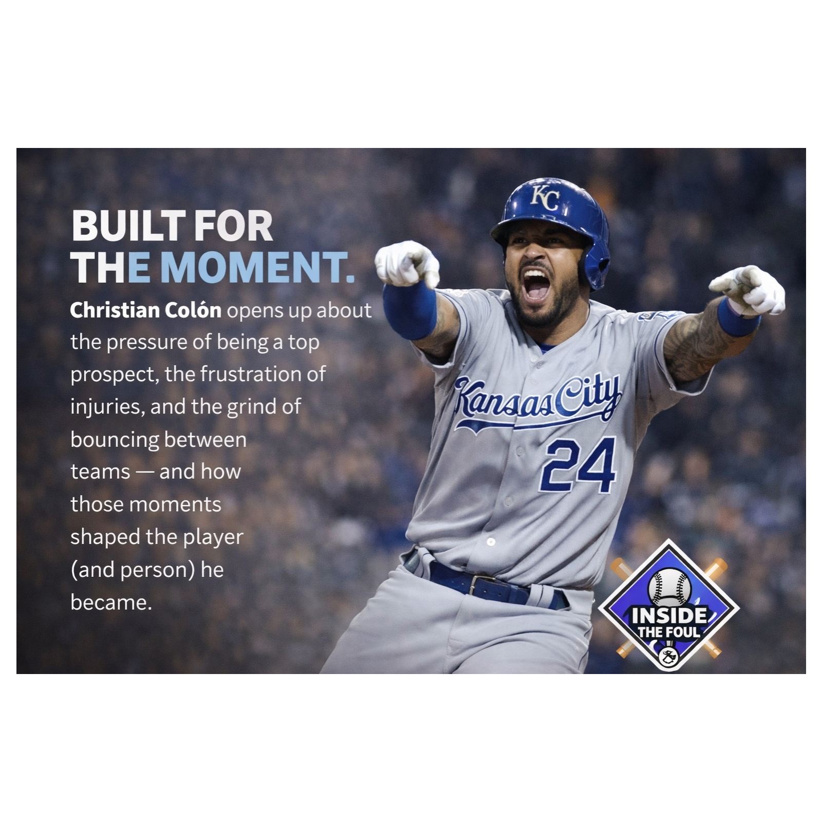 Christian Colon: Clutch moments of hard work episode artwork
