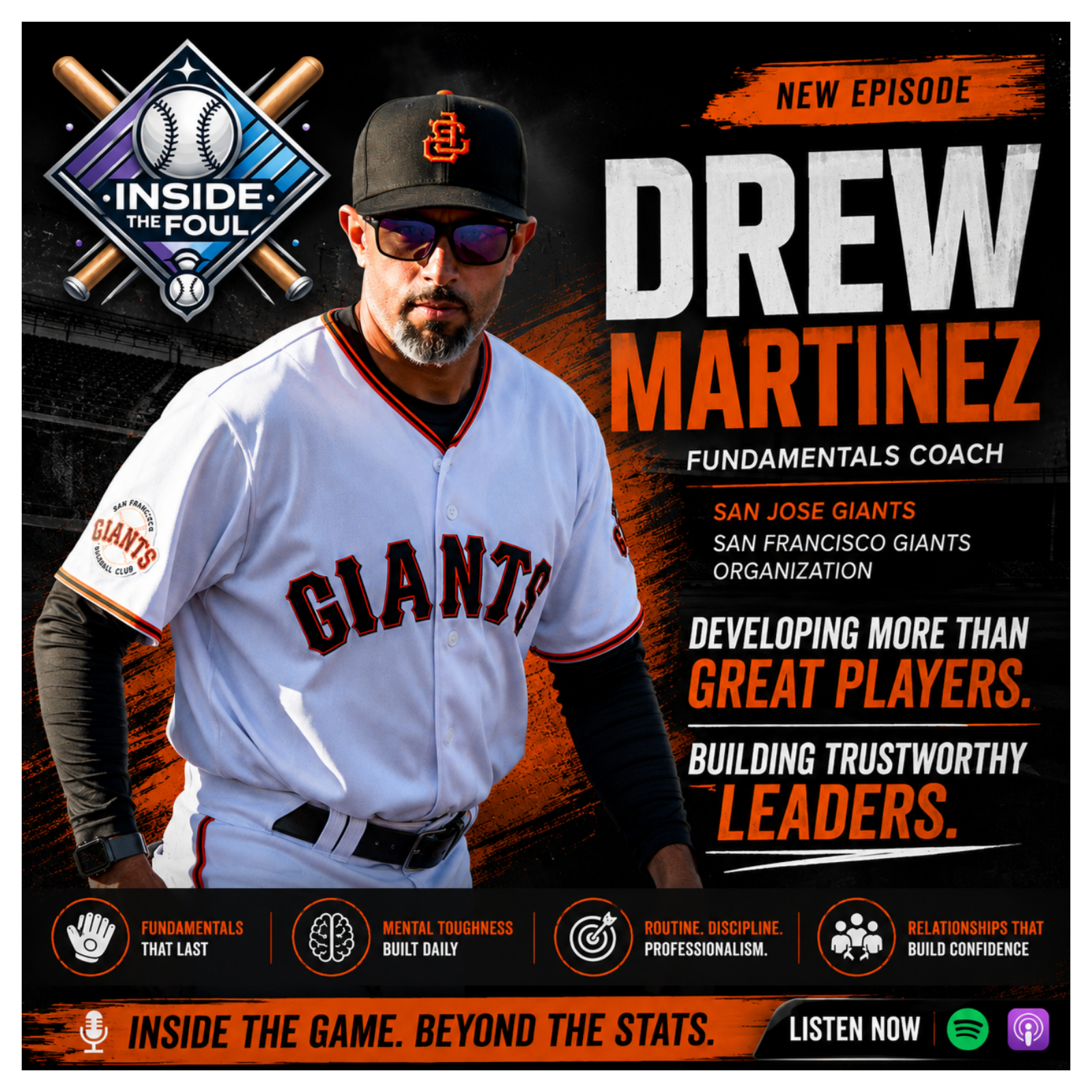 The Fundamental Mindset with Drew Martinez episode artwork