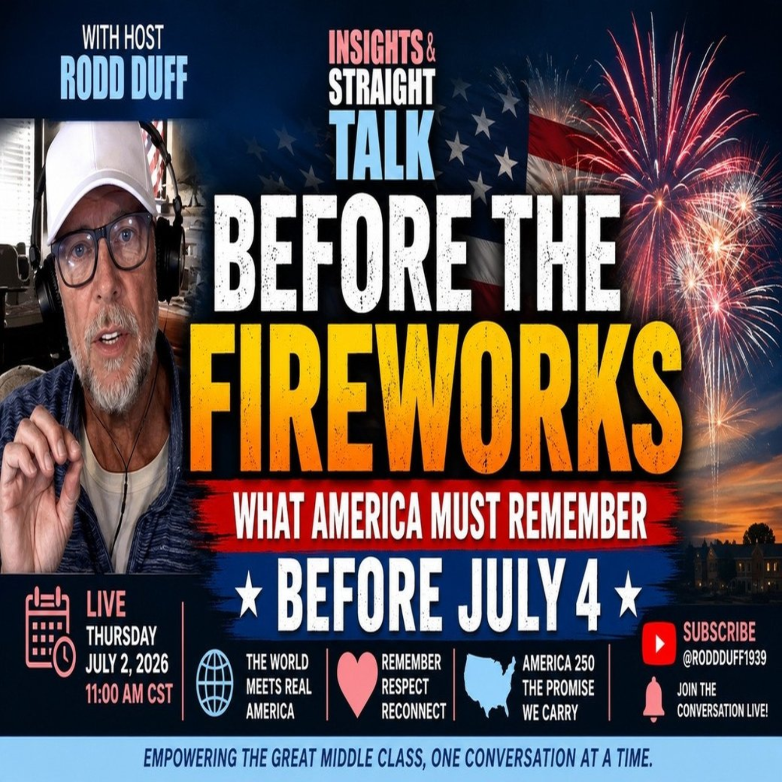 What America Must Remember before July 4th (America 250) episode artwork