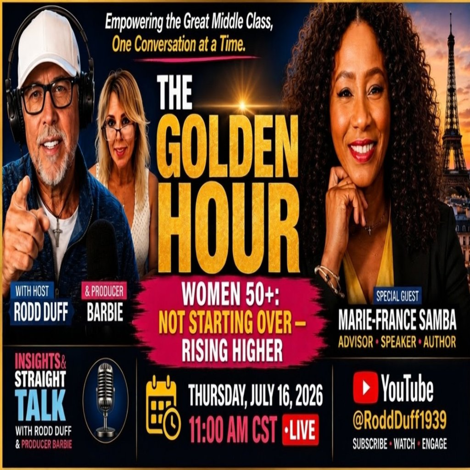 The Golden Hour (ft. Marie-France Samba) episode artwork