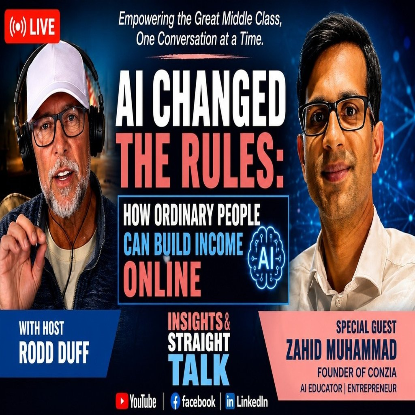 AI Changes the Rules: Making Money Online (ft. Zahid Muhammad) episode artwork
