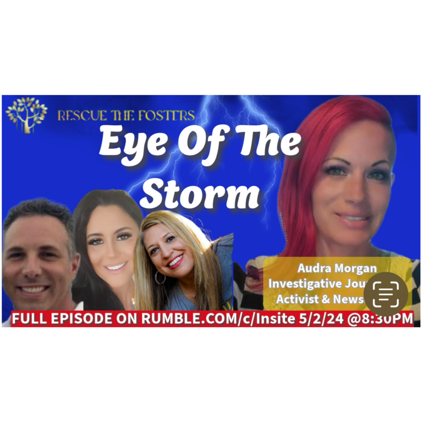 Rescue The Fosters w/ Special Guest: Host of "Eye of the Storm" Podcast - Audra Morgan episode artwork
