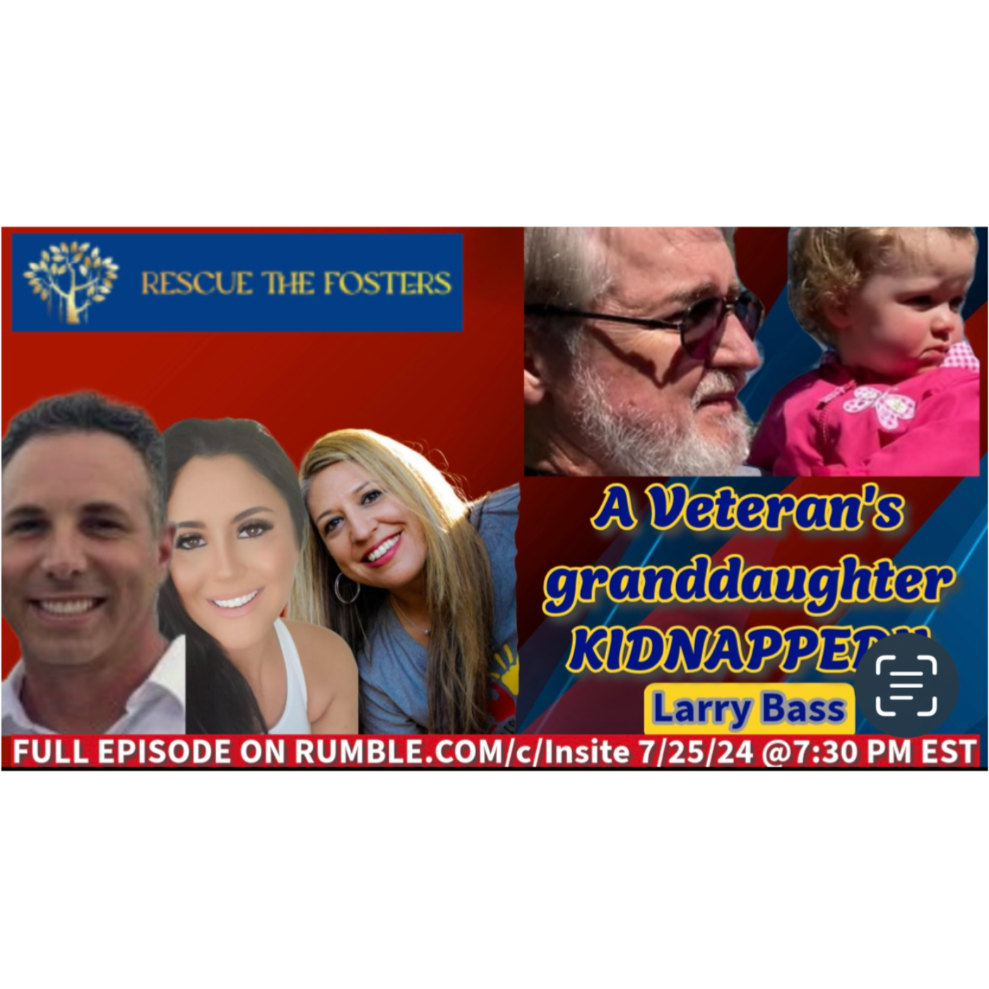 Rescue The Fosters w/ Special Guest: Ret. Veteran & Grandfather - Larry Bass episode artwork