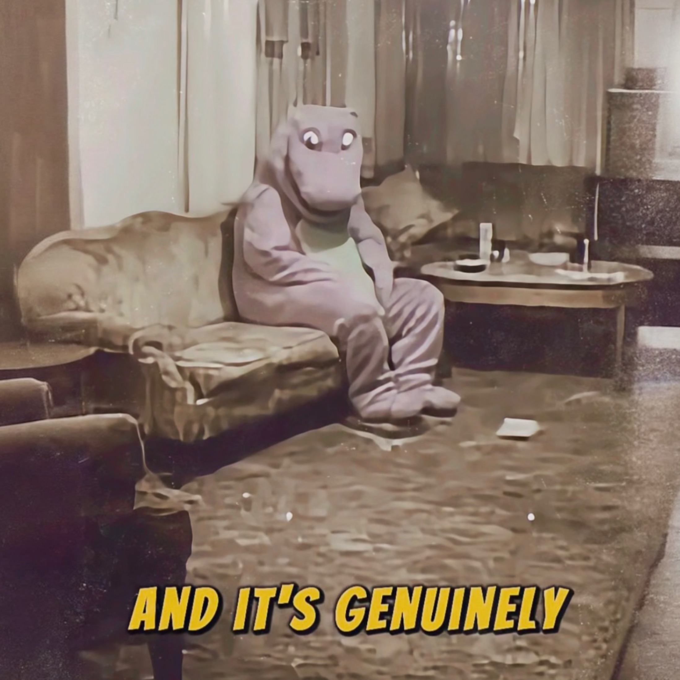 The Terrifying True Story Behind the Barney Suit