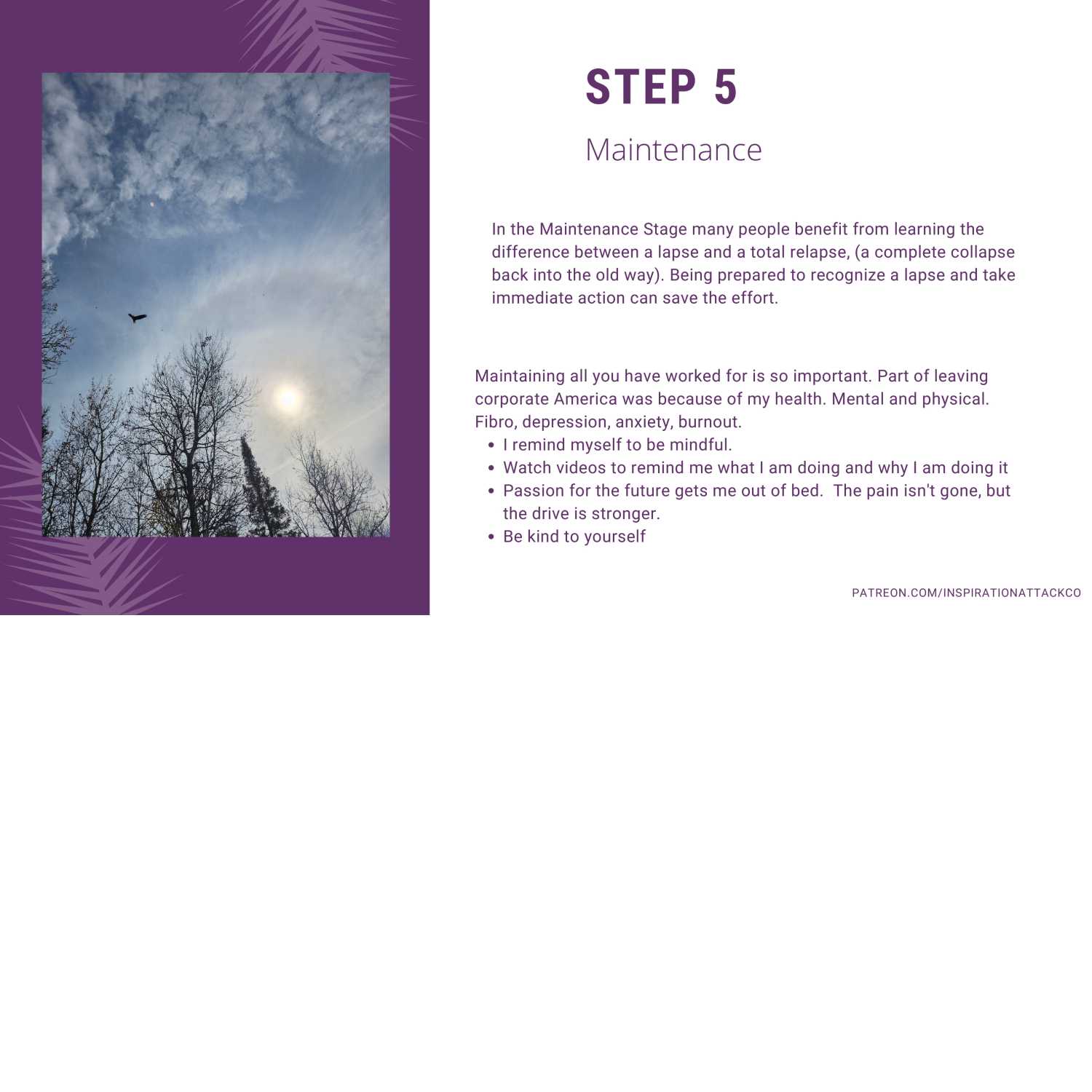 5 More Steps