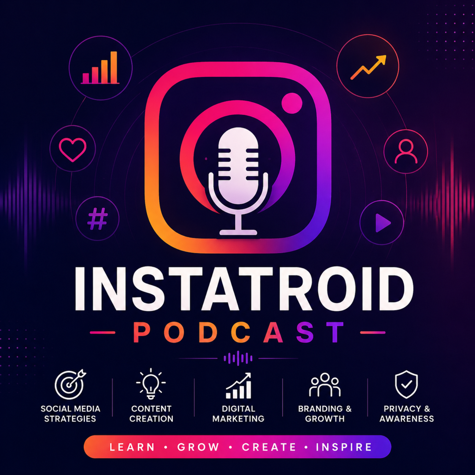 Instatroid Podcast | Social Media, Instagram Tips, Content Creation & Digital Marketing