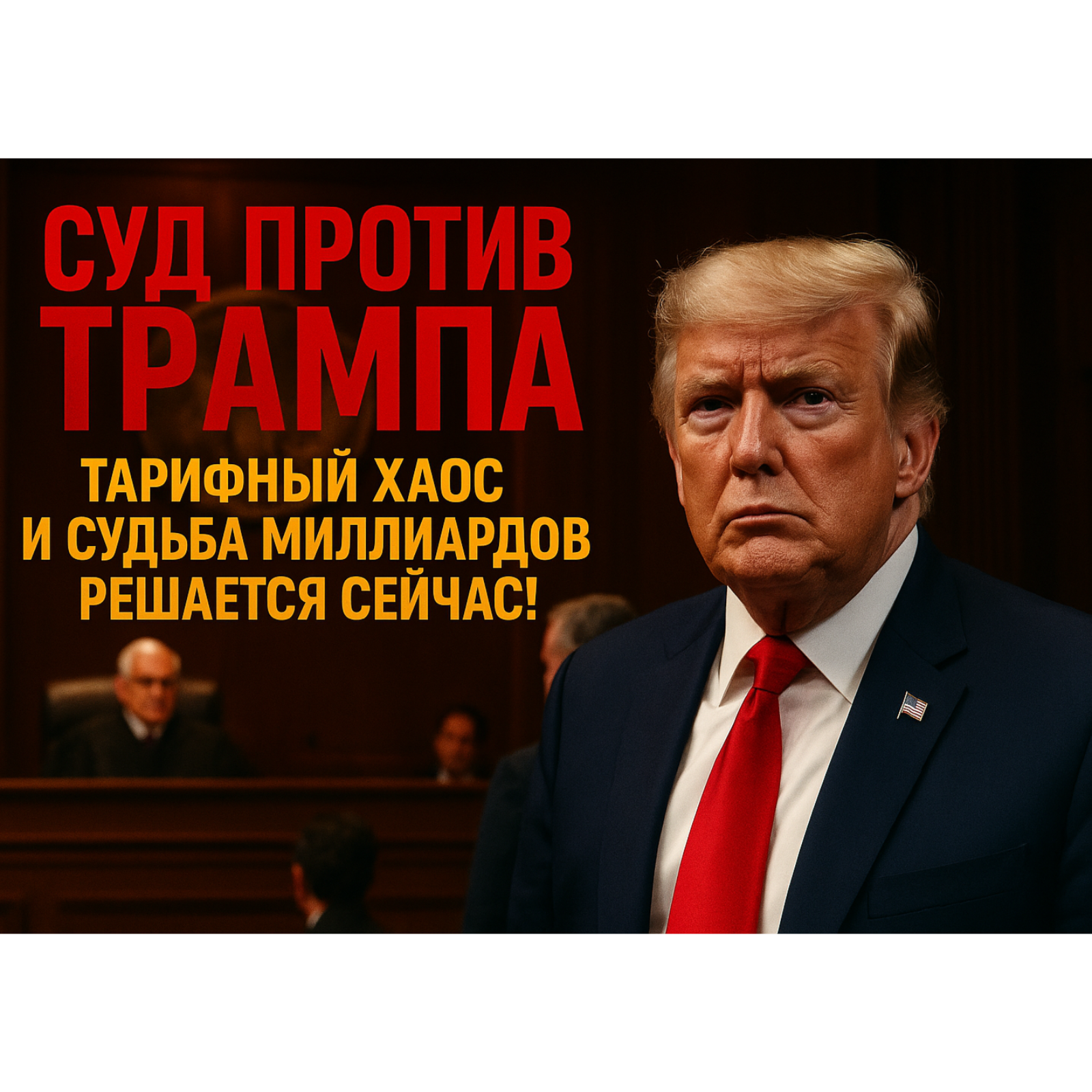 Суд против Трампа: Тарифный хаос и судьба миллиардов решается СЕЙЧАС! episode artwork
