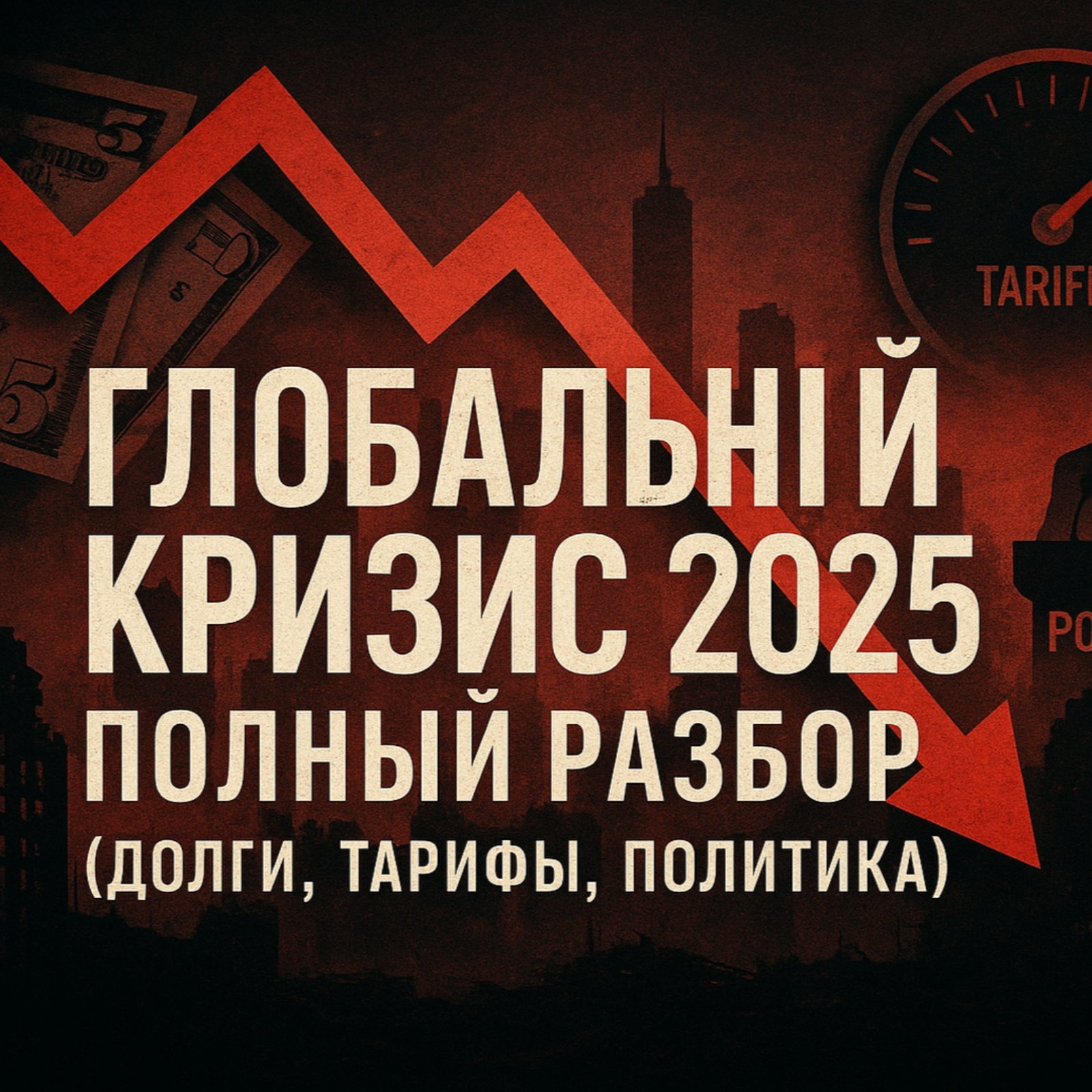 Глобальный кризис 2025: полный разбор (долги, тарифы, политика). episode artwork
