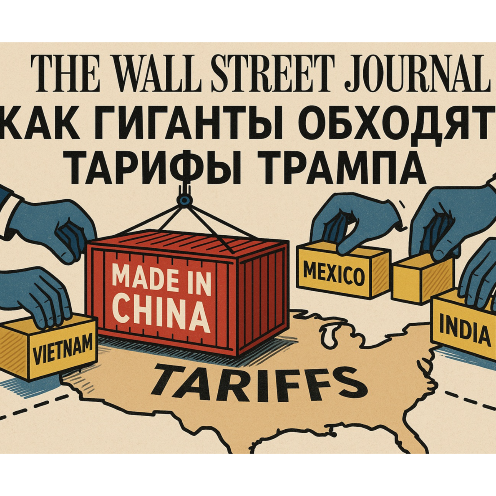 The Wall Street Journal: Как гиганты обходят тарифы Трампа. episode artwork