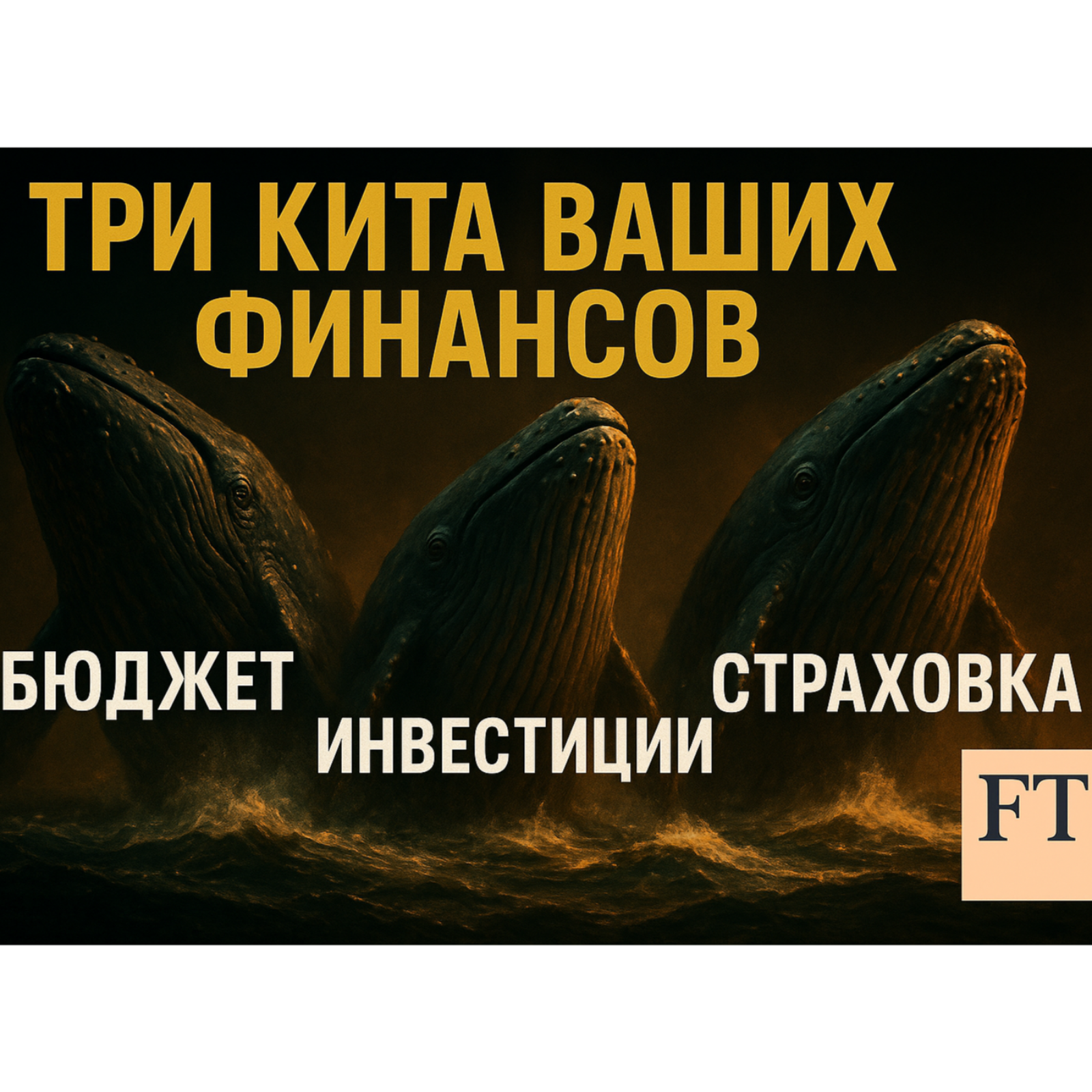 Три кита ваших финансов: Бюджет, инвестиции, страховка. Разбор Financial Times. episode artwork