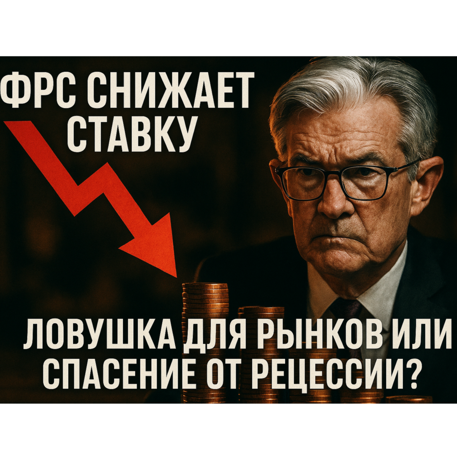 ФРС снижает ставку: ловушка для рынков или спасение от рецессии? episode artwork
