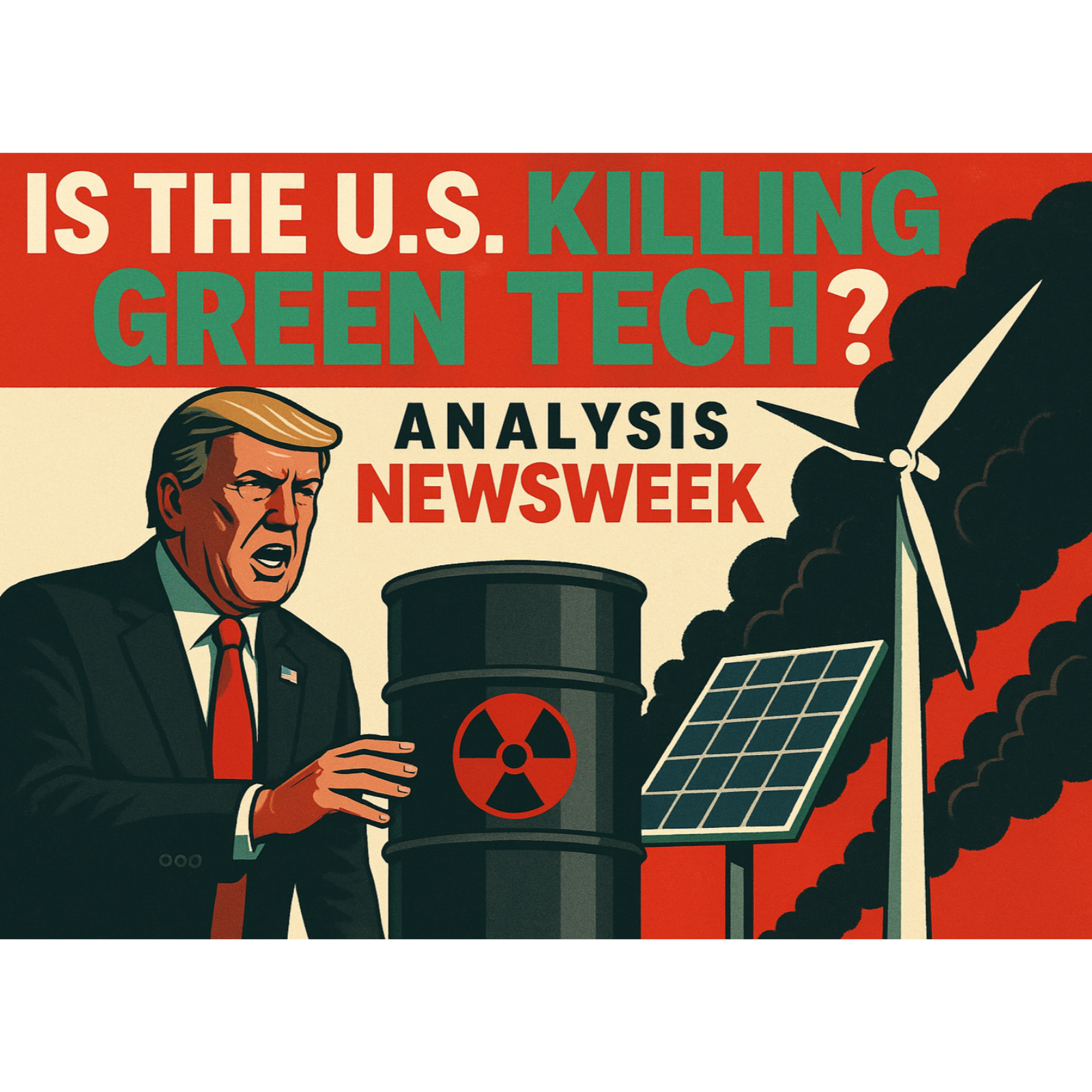 Политические игры США убивают зеленые технологии? Анализ Newsweek  episode artwork
