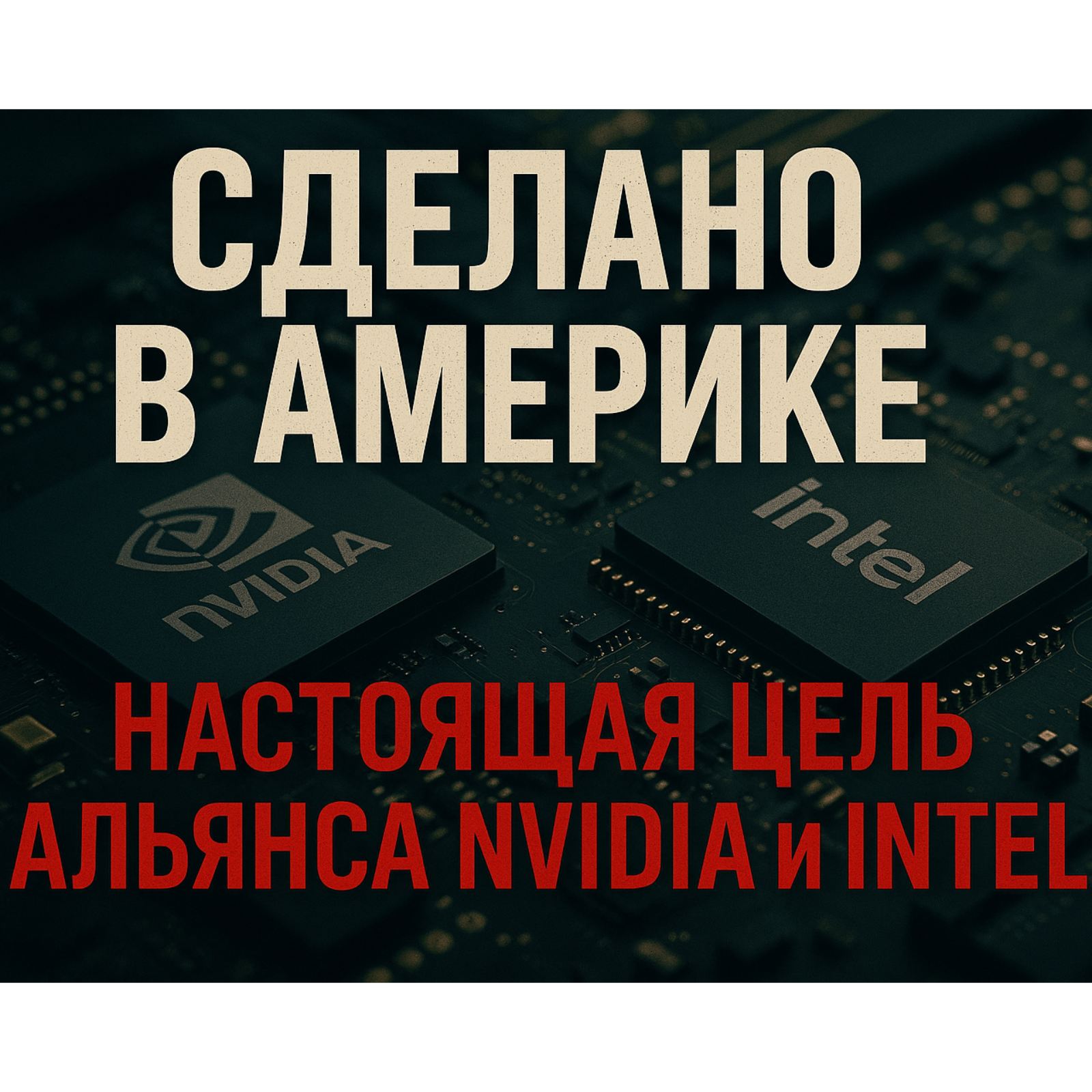 Сделано в Америке: настоящая цель альянса Nvidia и Intel. episode artwork