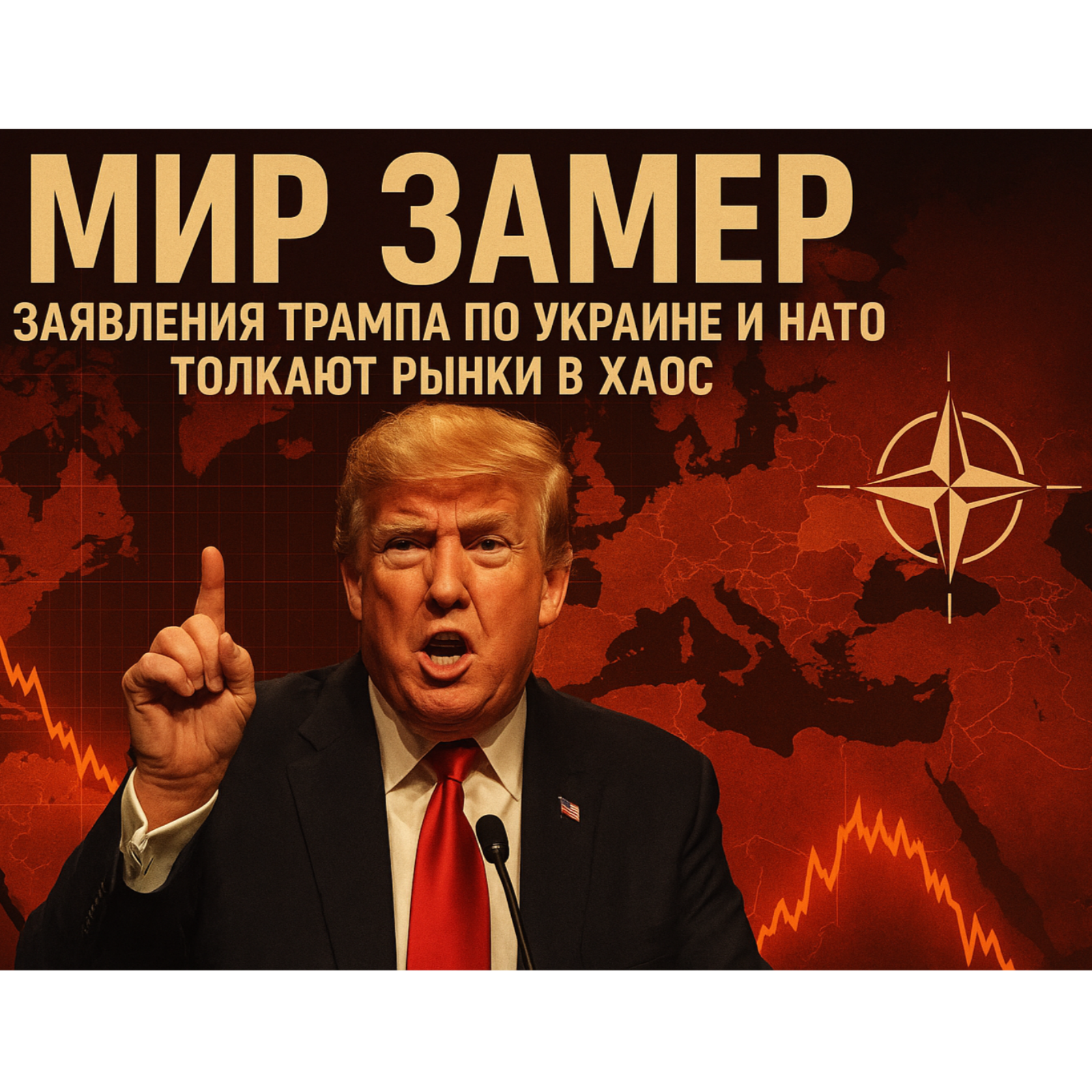 Мир замер: Заявления Трампа по Украине и НАТО толкают рынки в хаос. episode artwork