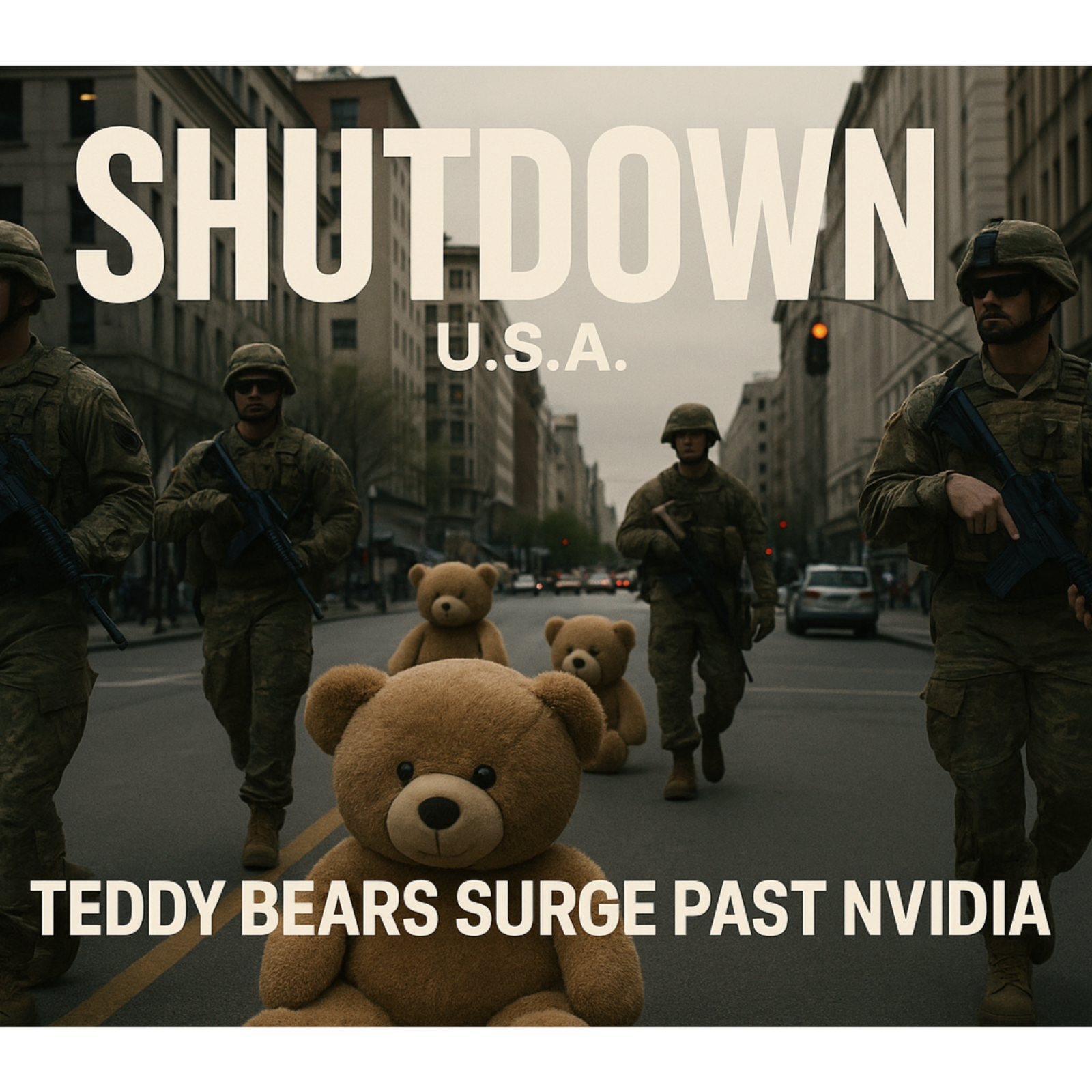 Шатдаун в США, Нацгвардия на улицах, Плюшевые мишки обогнали NVIDIA. episode artwork