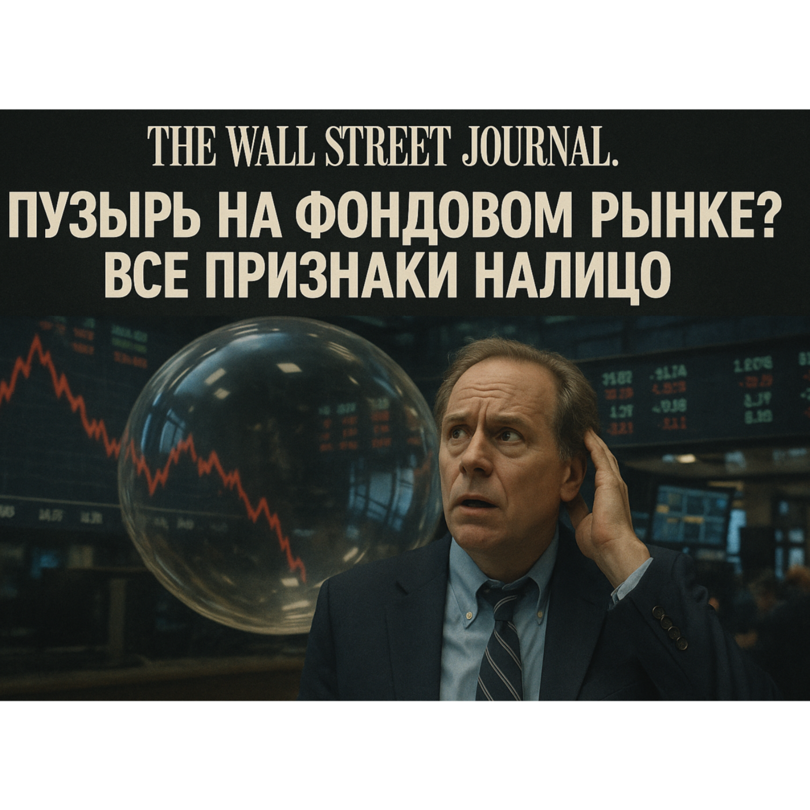 The Wall Street Journal: Пузырь на фондовом рынке? Все признаки налицо. episode artwork