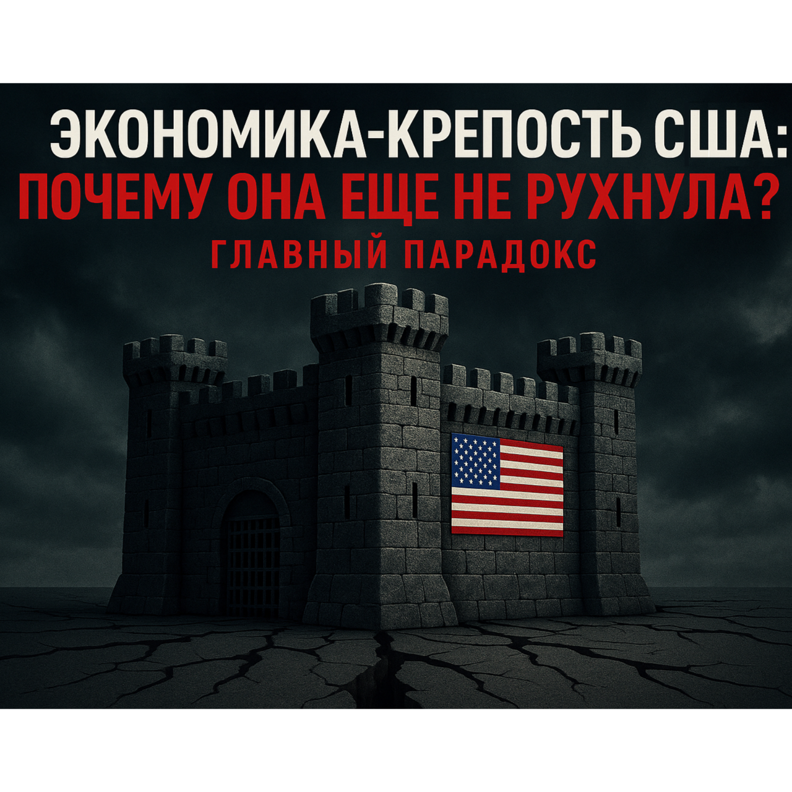 Экономика-крепость США: почему она еще не рухнула? Главный парадокс episode artwork
