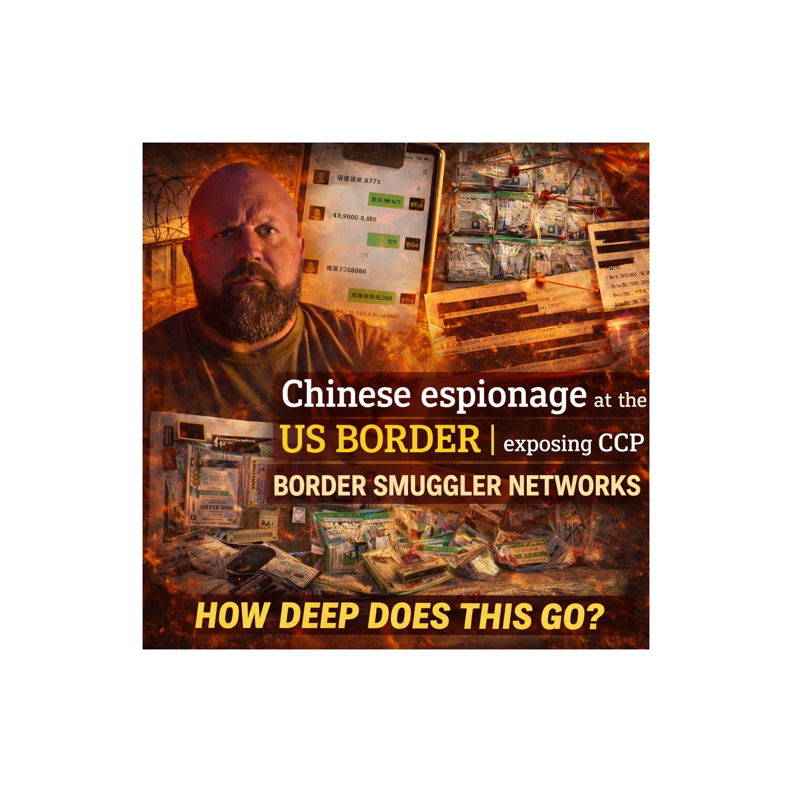 Chinese ESPIONAGE at the US BORDER | EXPOSING CCP Border Smuggler Networks 