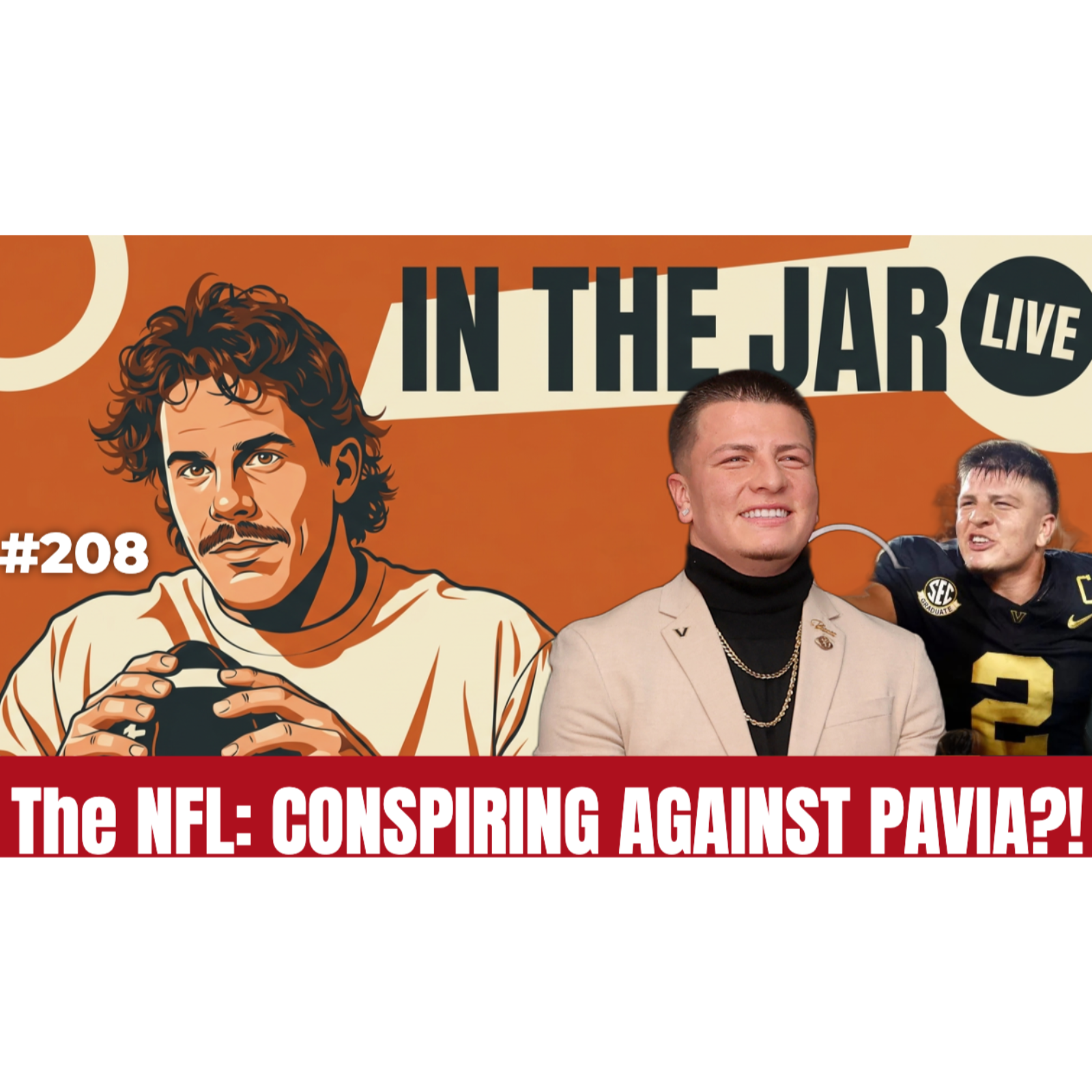 The NFL is BLACKLISTING Diego Pavia | In the Jar Football Podcast episode artwork