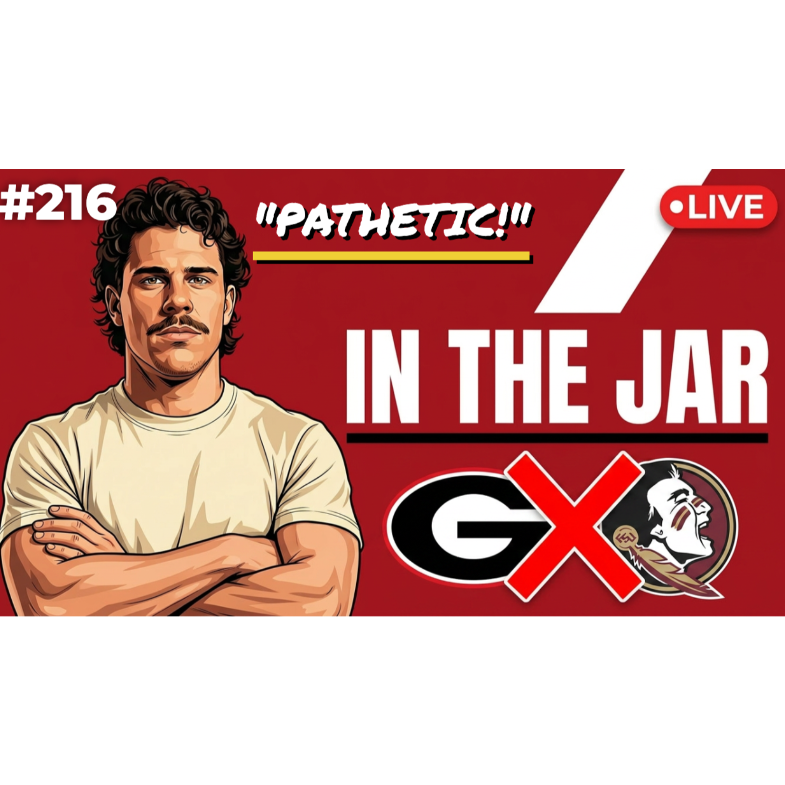 "The State of College Football is PATHETIC!" | In the Jar Football Podcast episode artwork